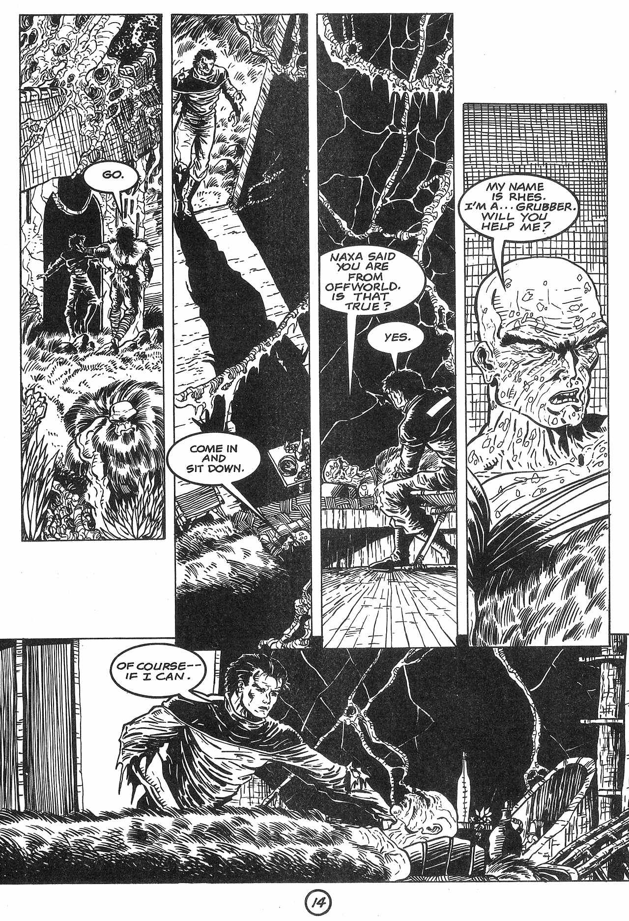Read online Deathworld comic -  Issue #3 - 16