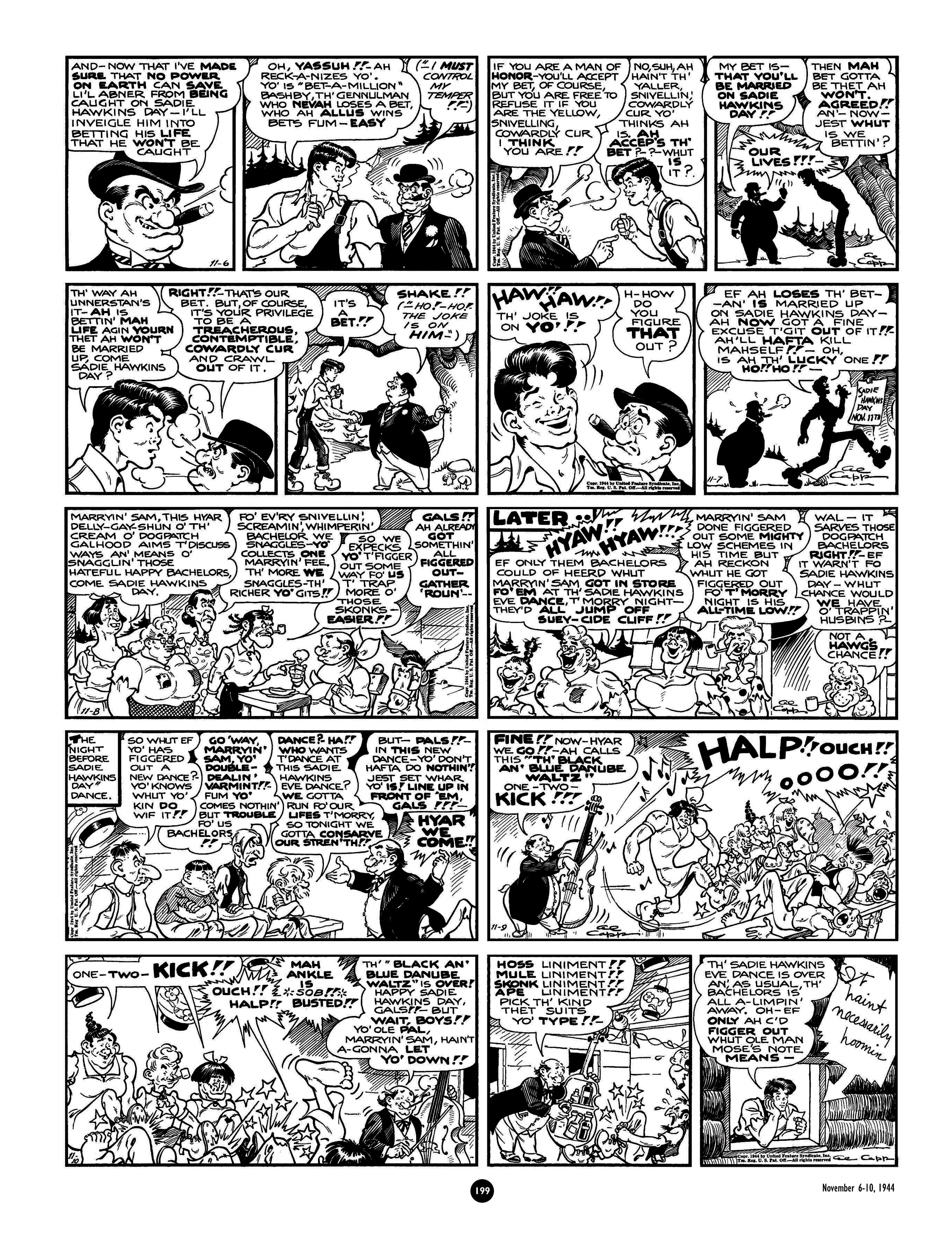 Read online Al Capp's Li'l Abner Complete Daily & Color Sunday Comics comic -  Issue # TPB 5 (Part 3) - 1