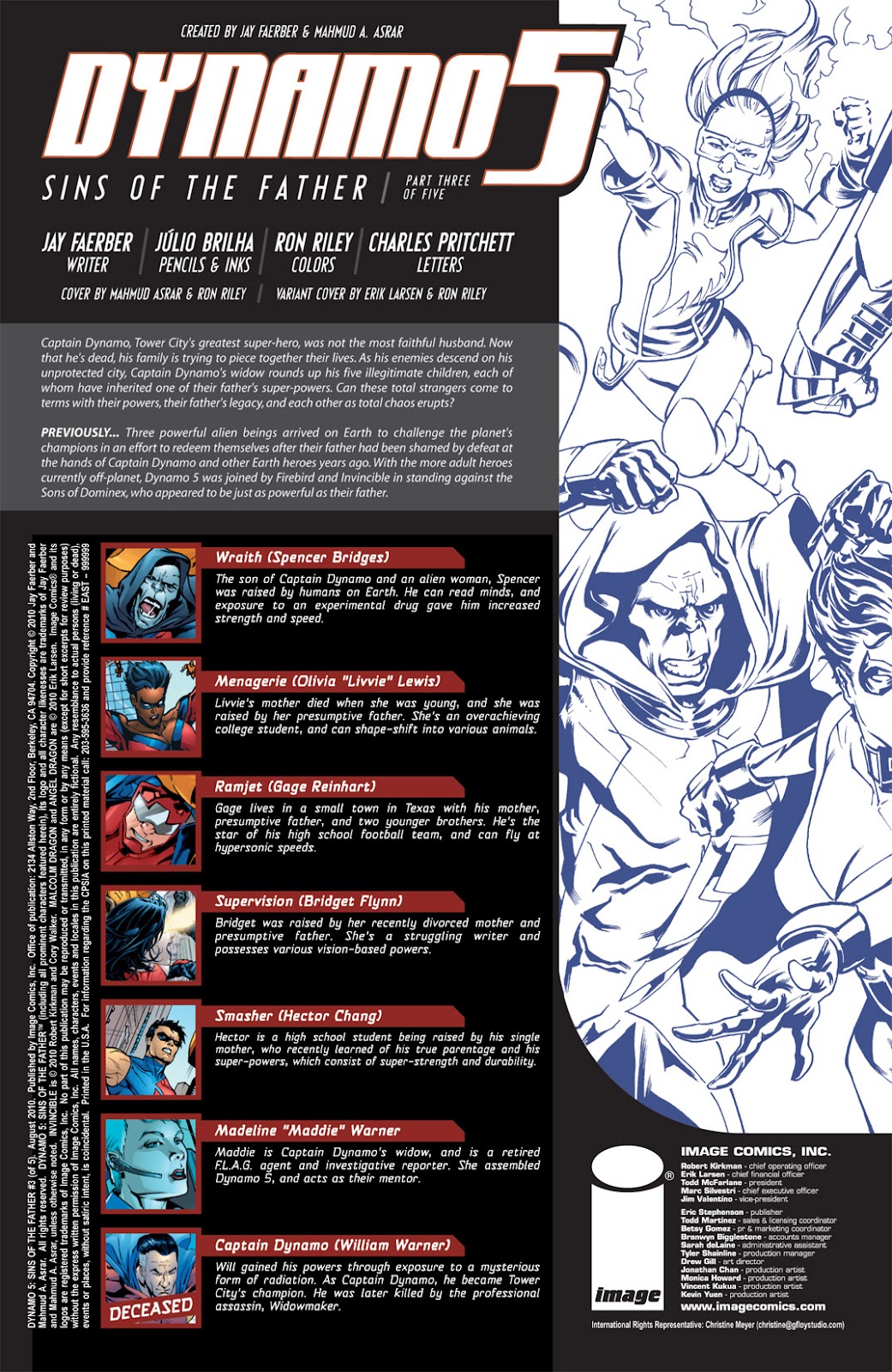 Dynamo 5: Sins Of The Father issue 3 - Page 2
