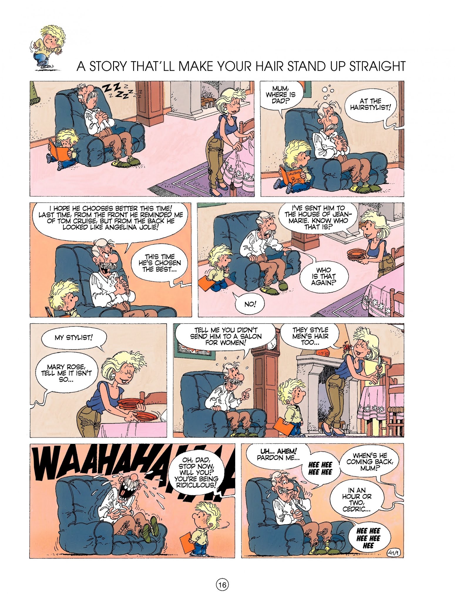 Read online Cedric comic -  Issue #2 - 16