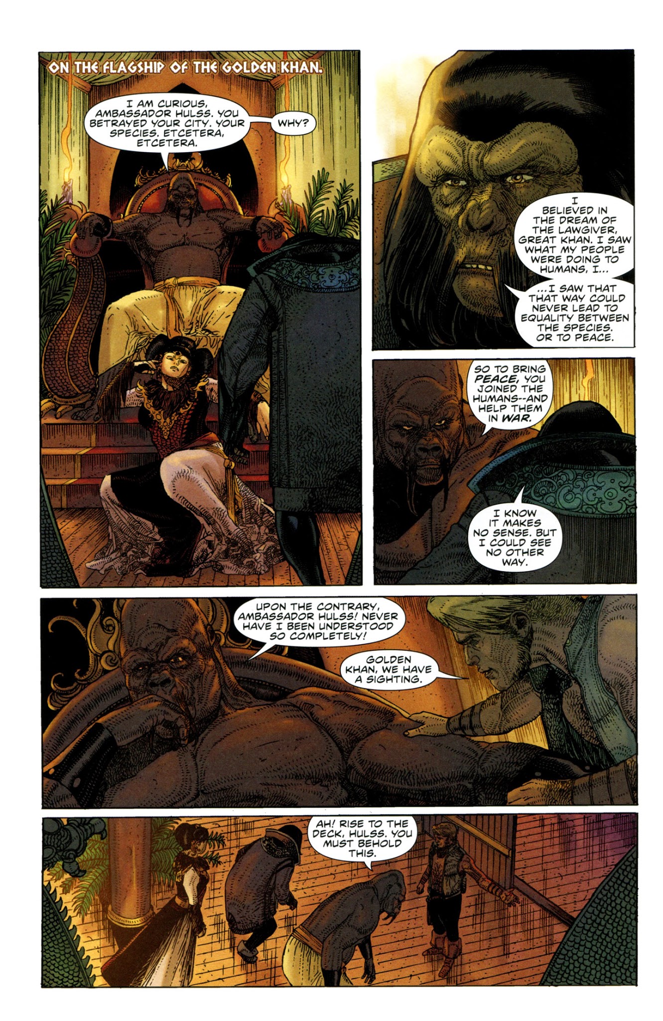 Read online Planet of the Apes (2011) comic -  Issue #16 - 17