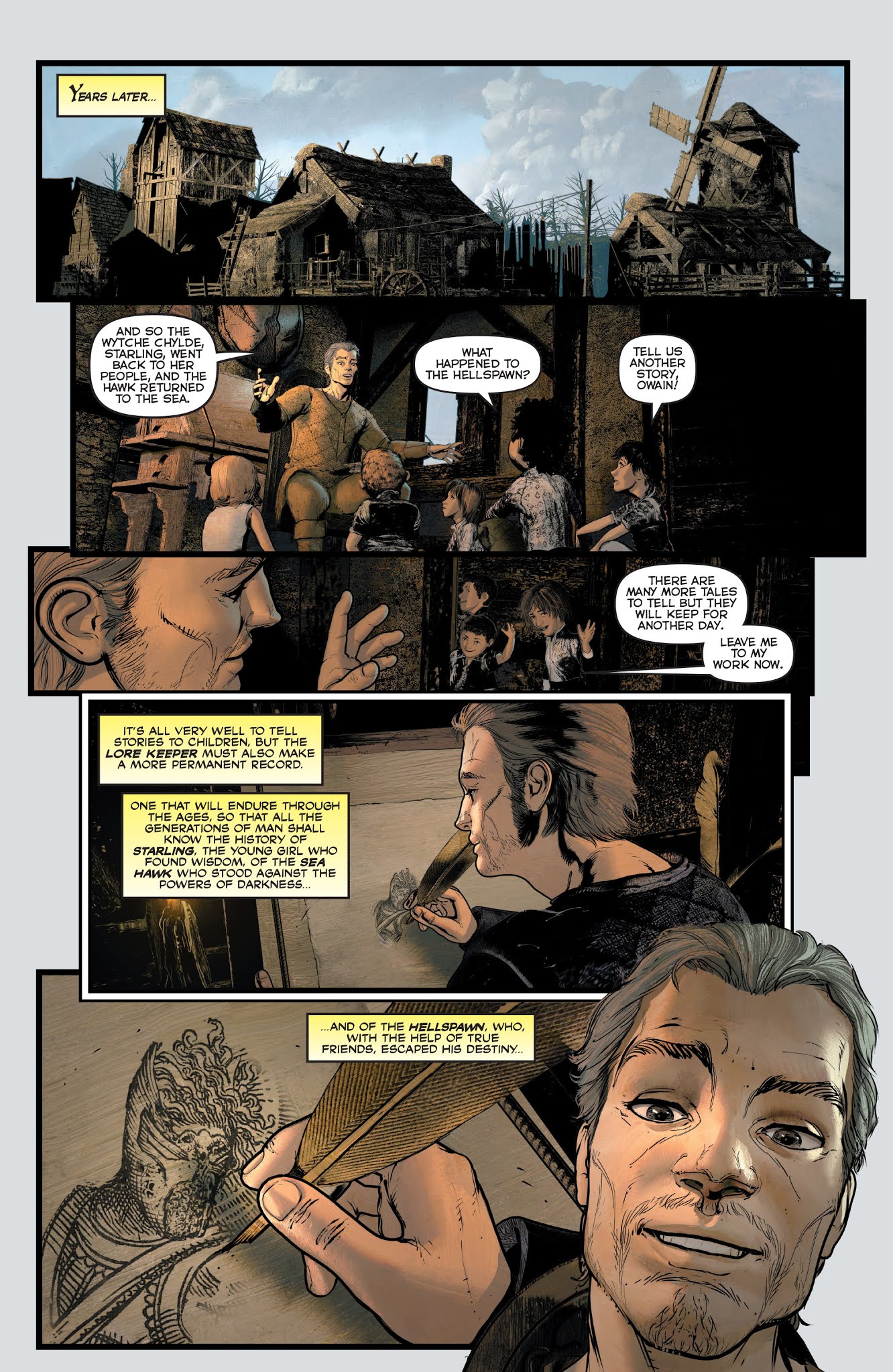 Read online Medieval Spawn and Witchblade comic -  Issue #4 - 31