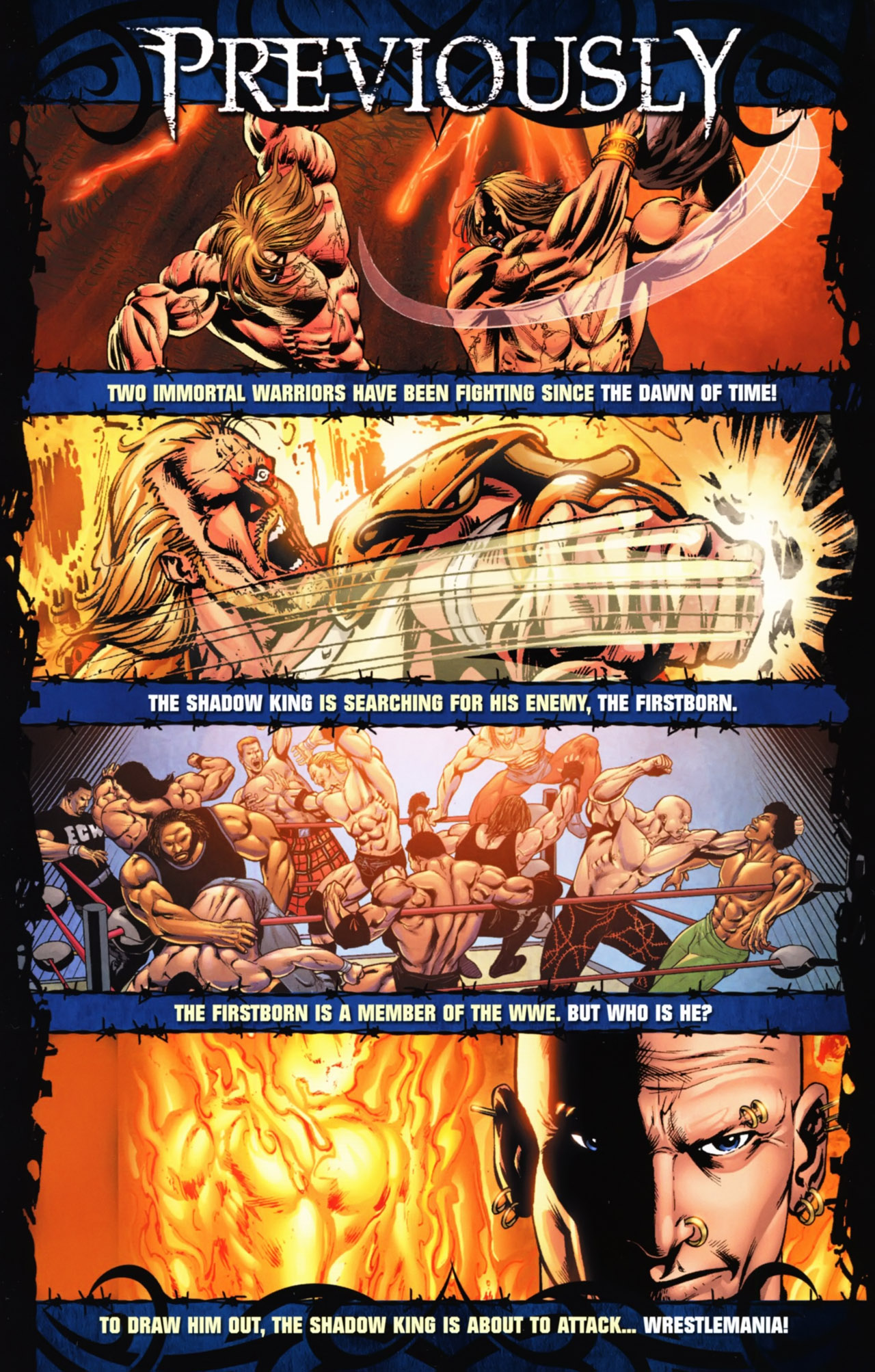 Read online WWE Heroes comic -  Issue #2 - 4