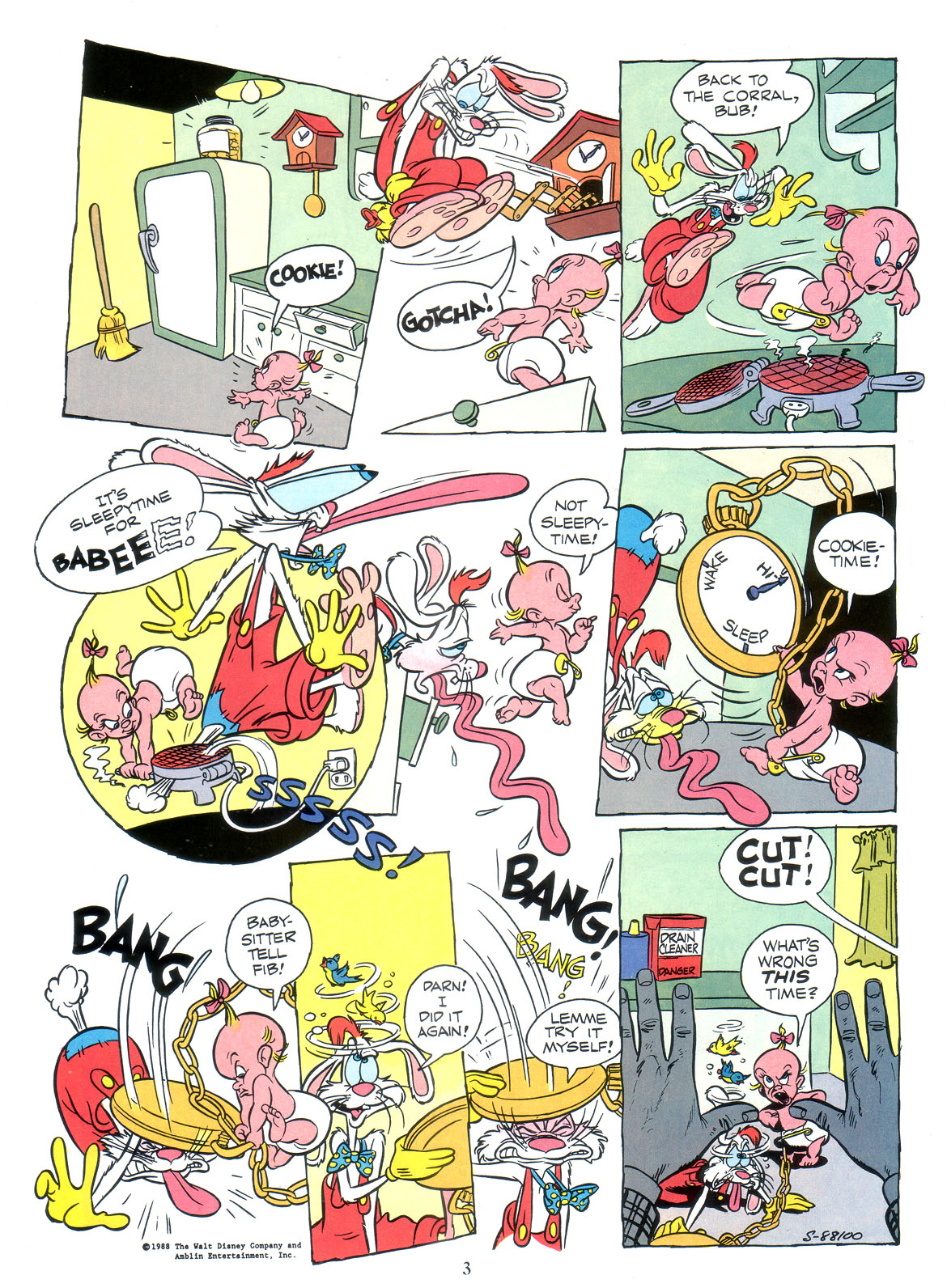 Read online Marvel Graphic Novel: Who Framed Roger Rabbit comic -  Issue # Full - 5