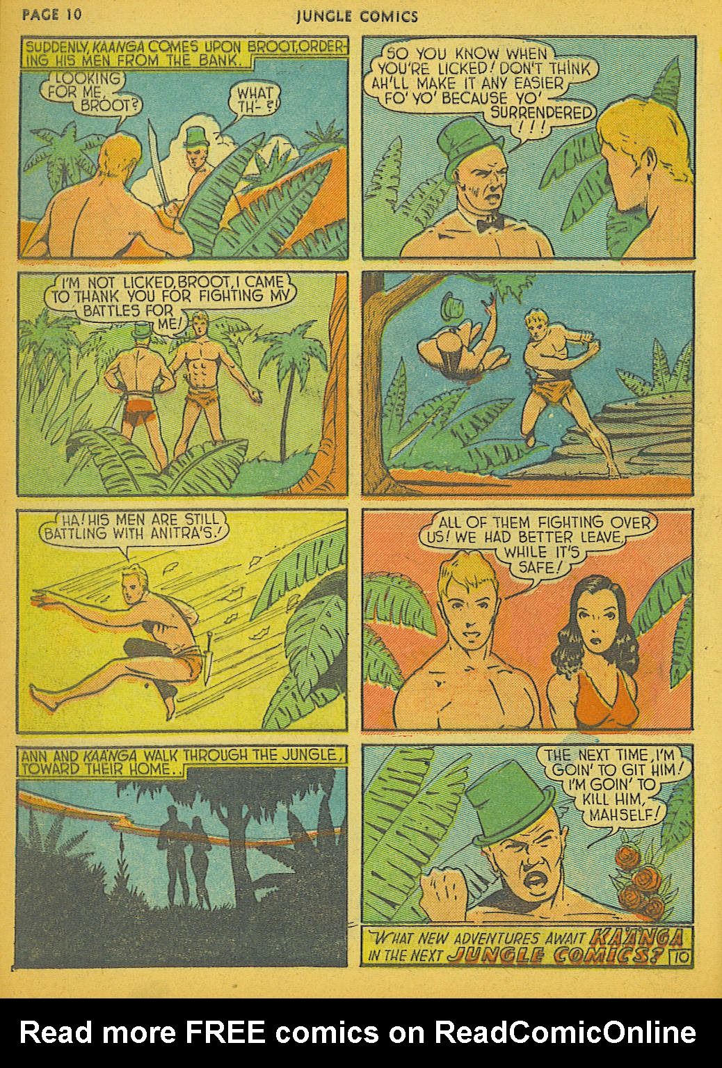 Read online Jungle Comics comic -  Issue #6 - 12