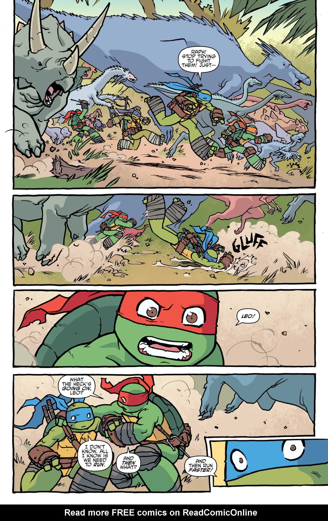 Read online Teenage Mutant Ninja Turtles: Macro-Series comic -  Issue #4 - 32