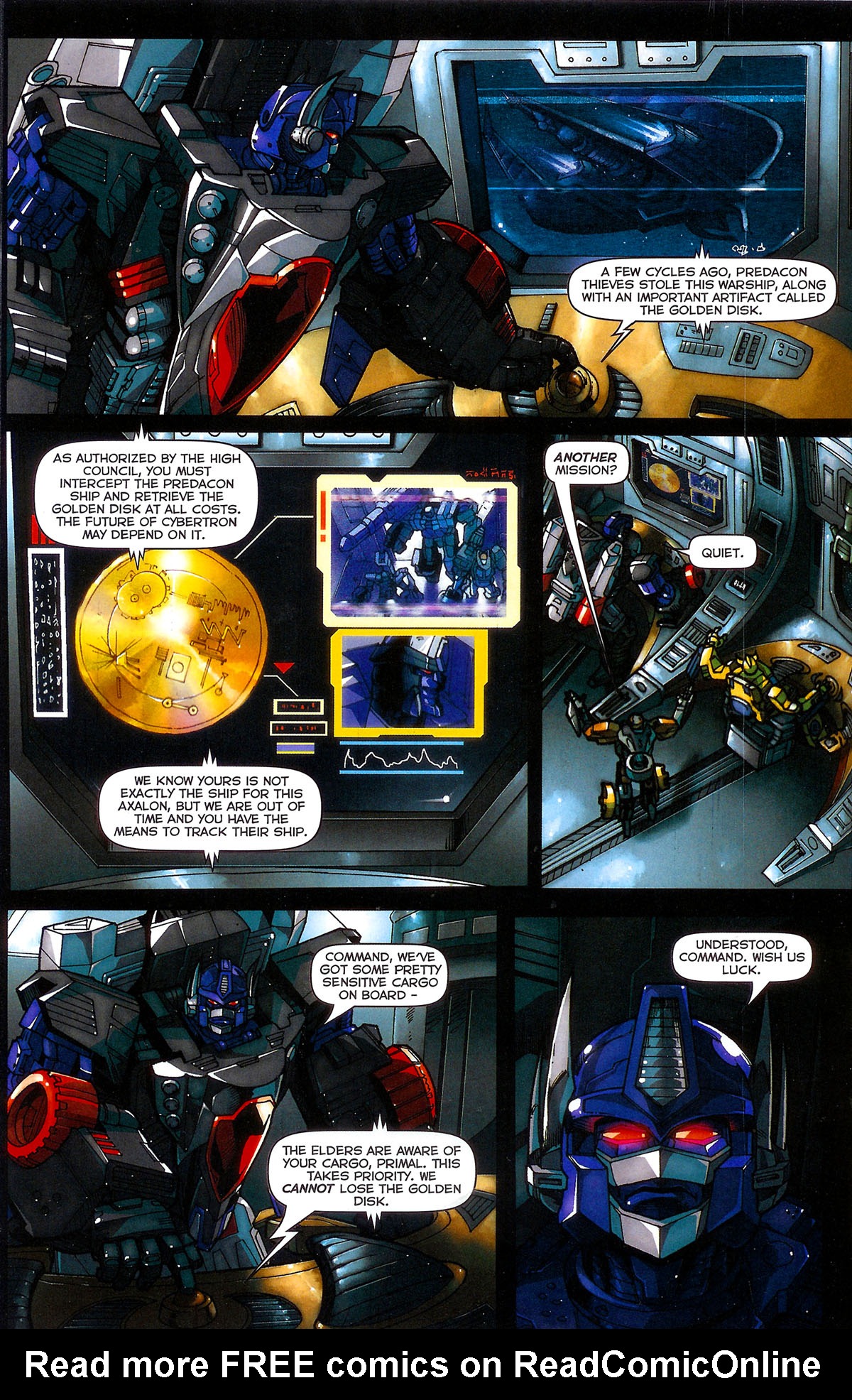 Read online Transformers: Timelines comic -  Issue #1 - 16