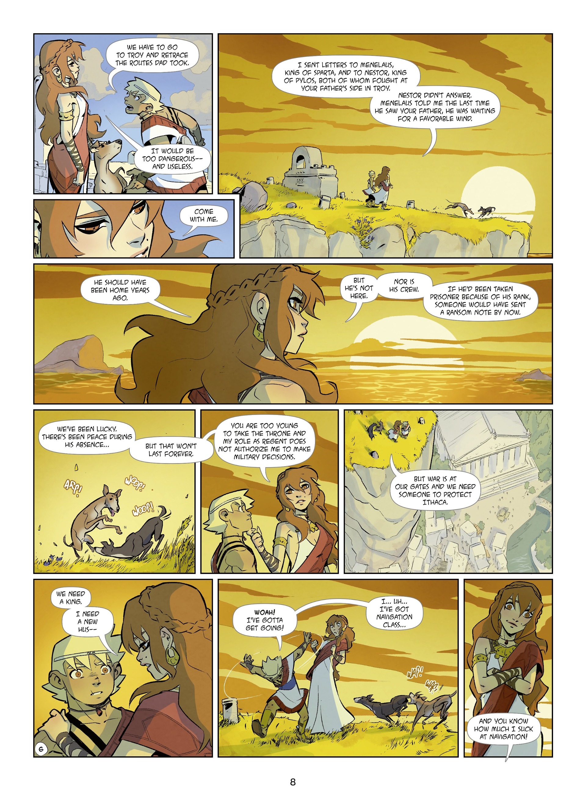 Read online Telemachus comic -  Issue #1 - 8