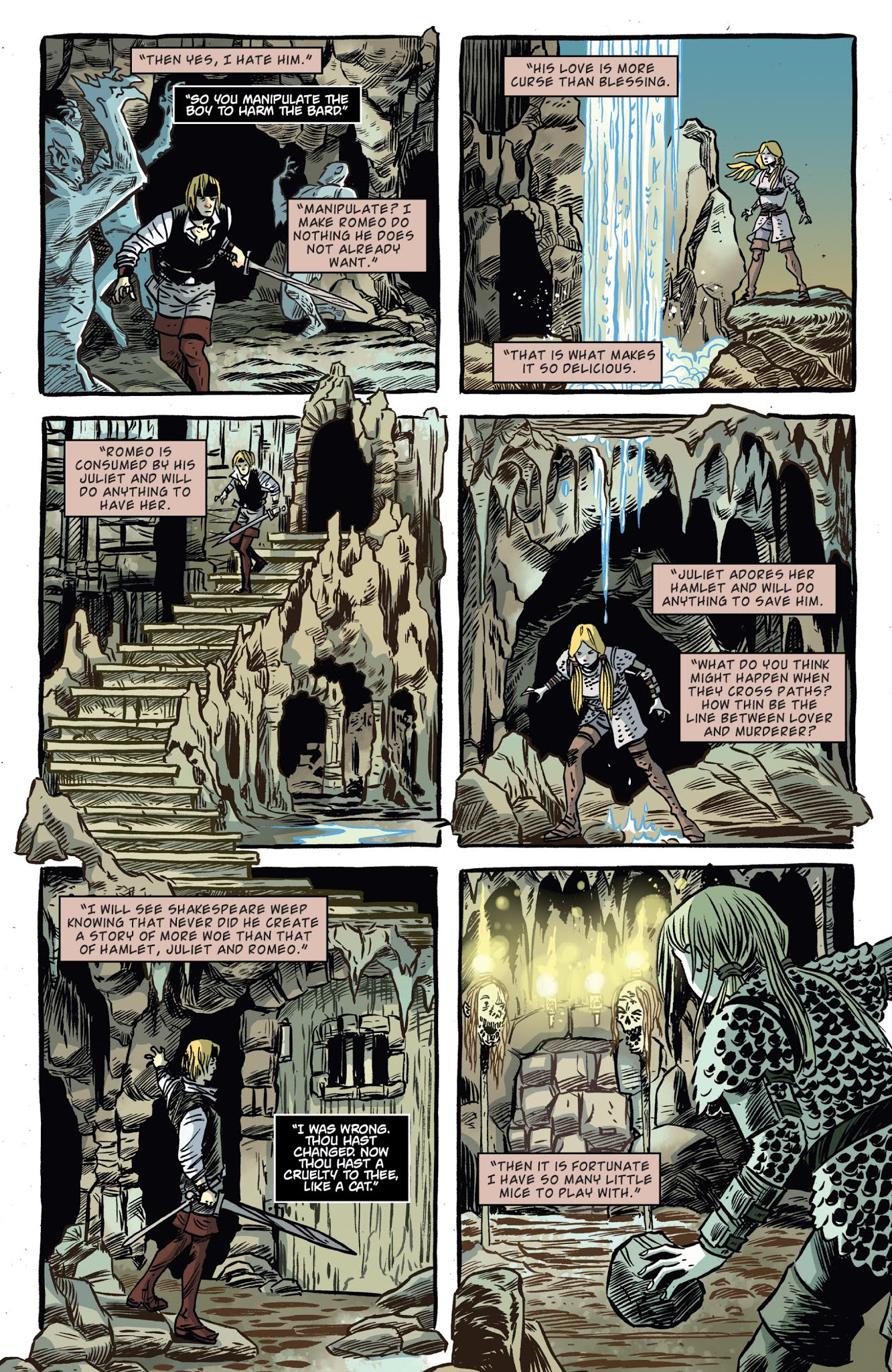 Read online Kill Shakespeare: The Tide of Blood comic -  Issue # TPB - 91