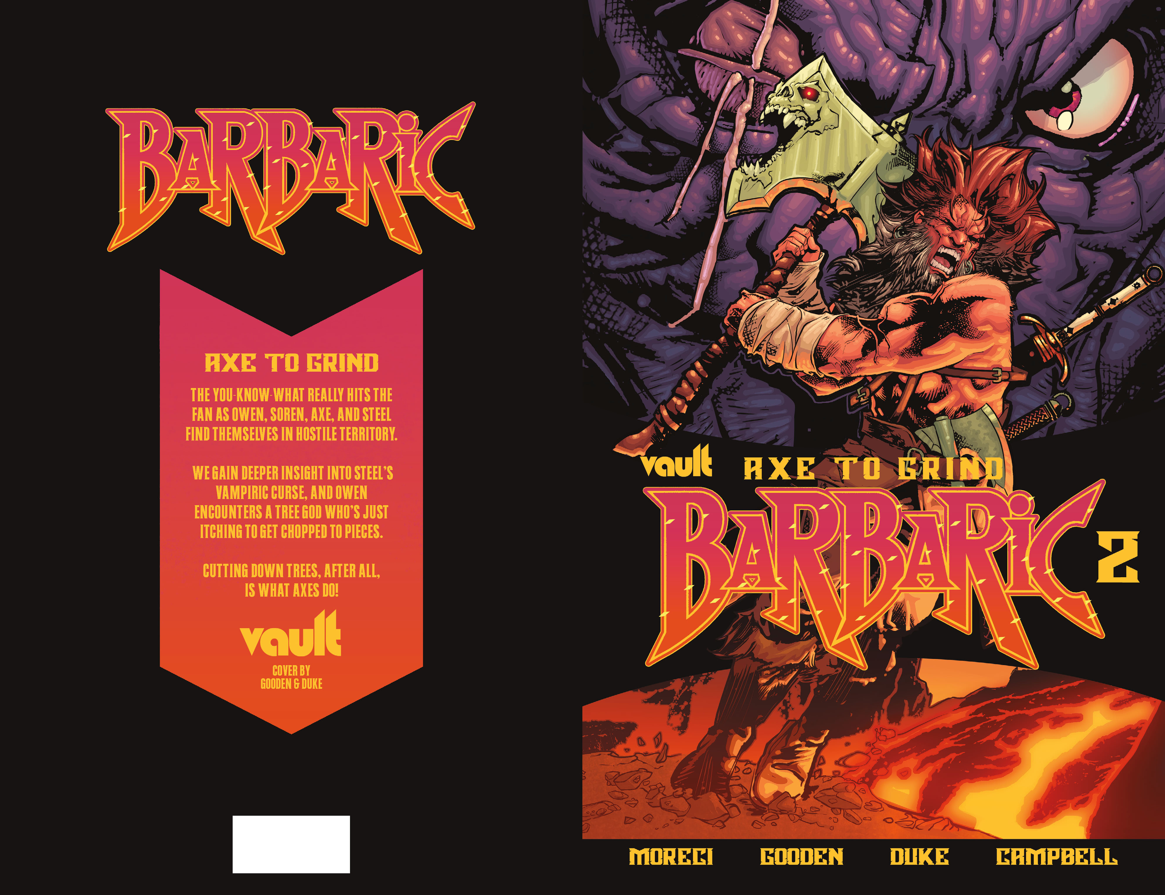 Read online Barbaric: Axe to Grind comic -  Issue #2 - 1