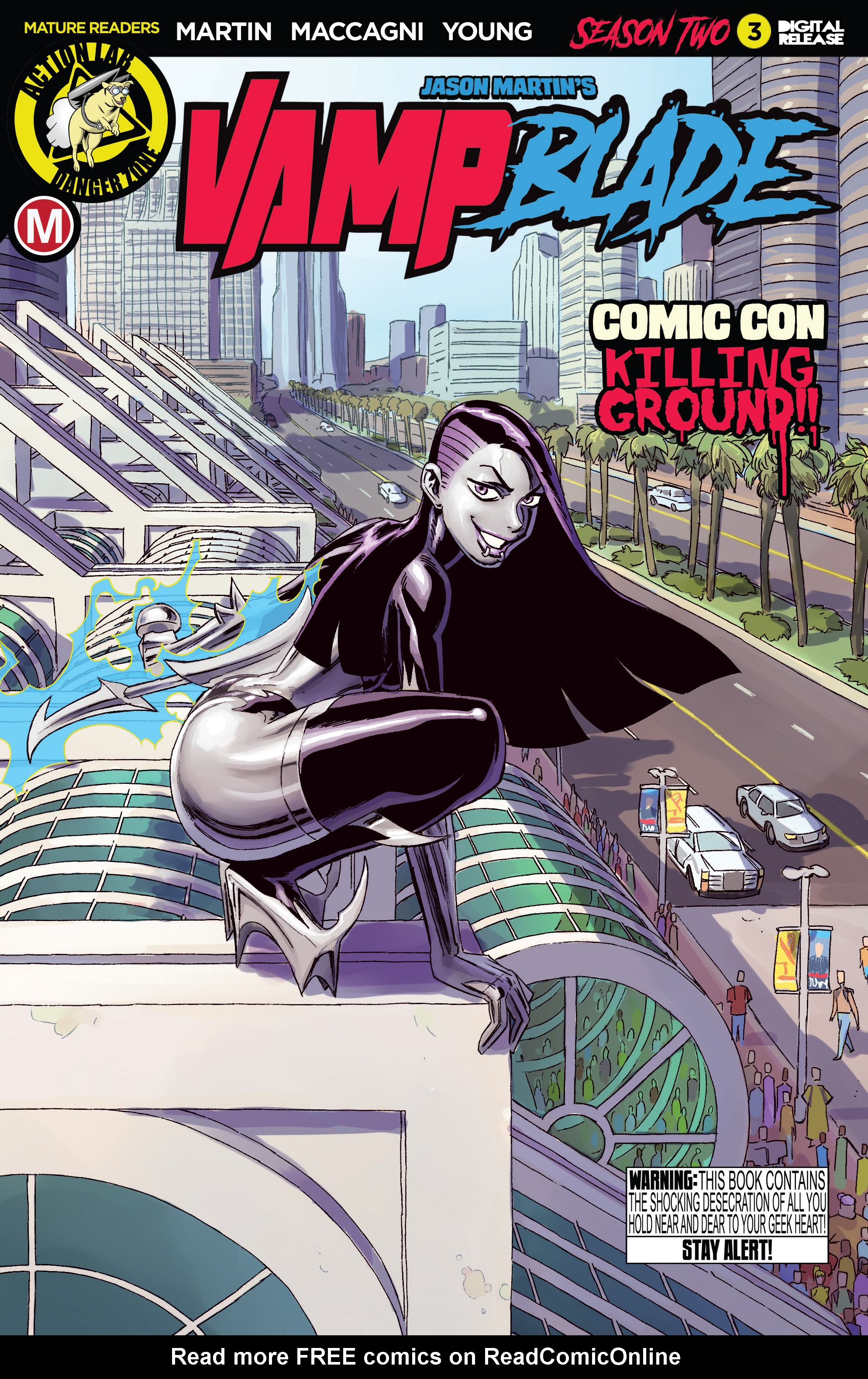 Read online Vampblade Season 2 comic -  Issue #3 - 1