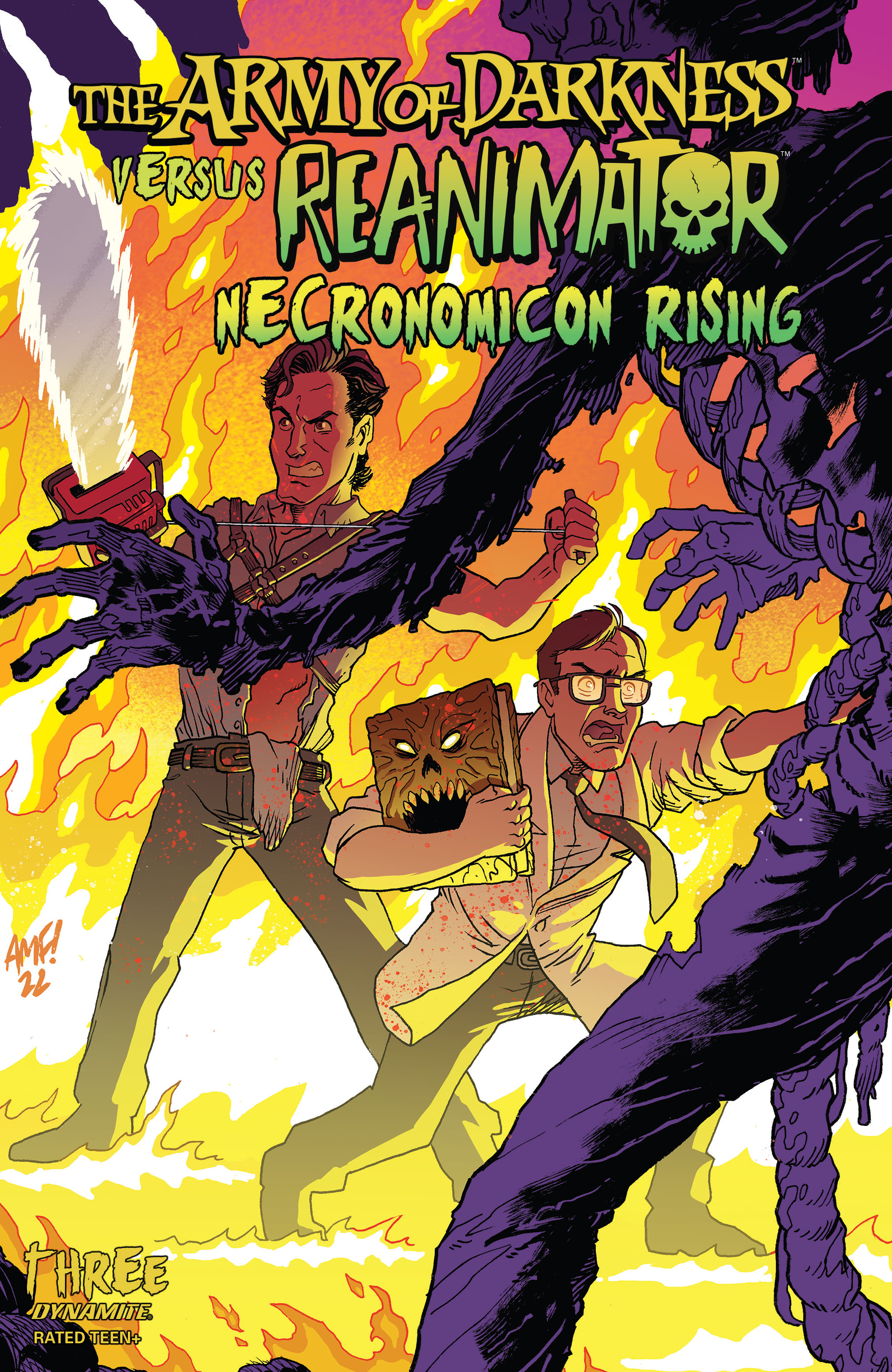 Read online Army of Darkness Vs. Reanimator: Necronomicon Rising comic -  Issue #3 - 1