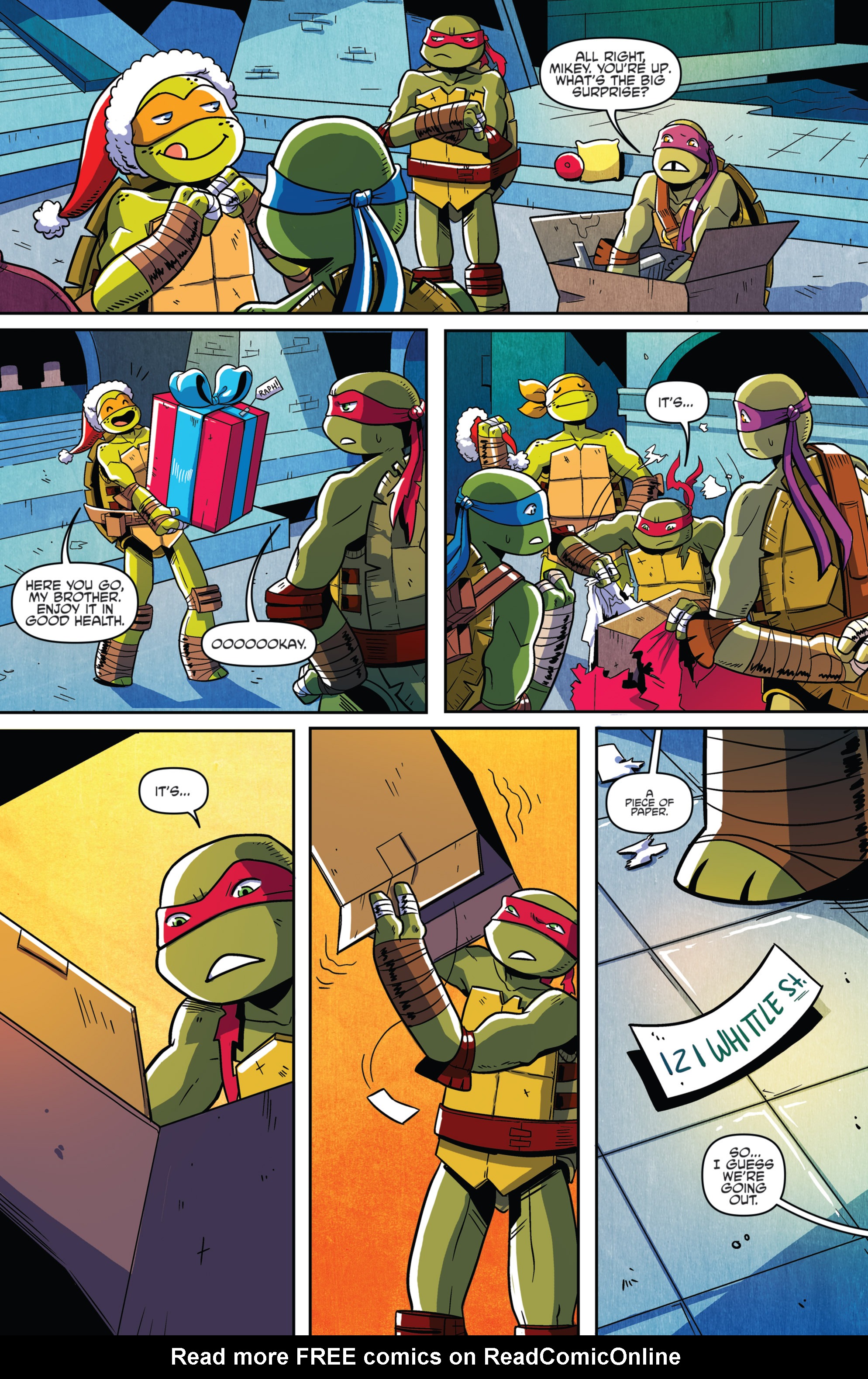 Read online Teenage Mutant Ninja Turtles New Animated Adventures comic -  Issue #18 - 20