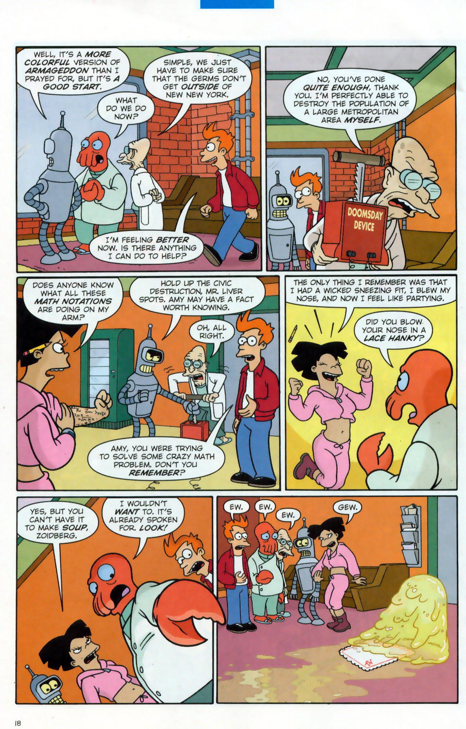 Read online Futurama Comics comic -  Issue #11 - 19