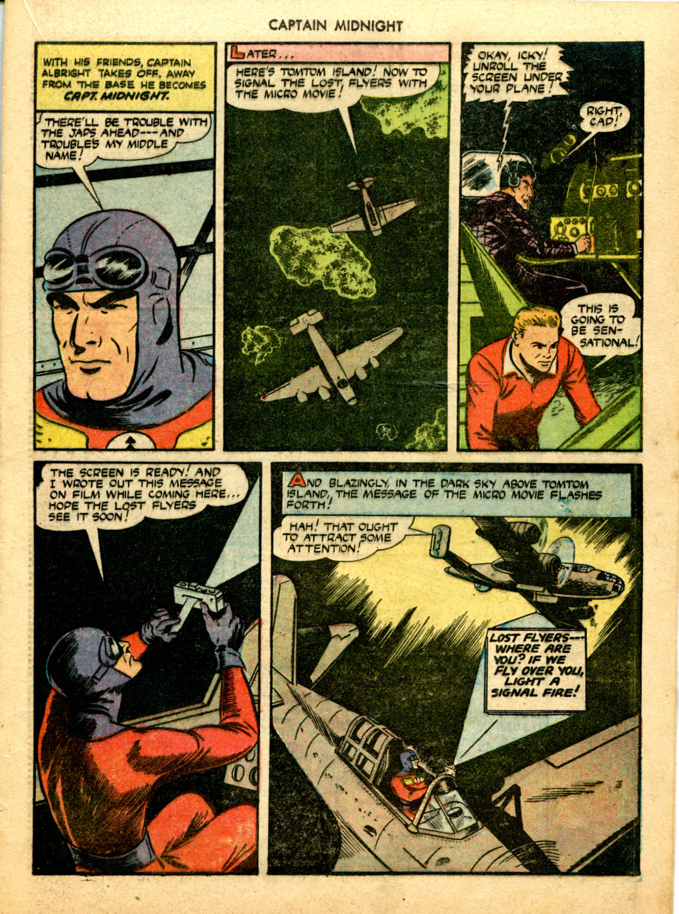 Read online Captain Midnight (1942) comic -  Issue #18 - 17