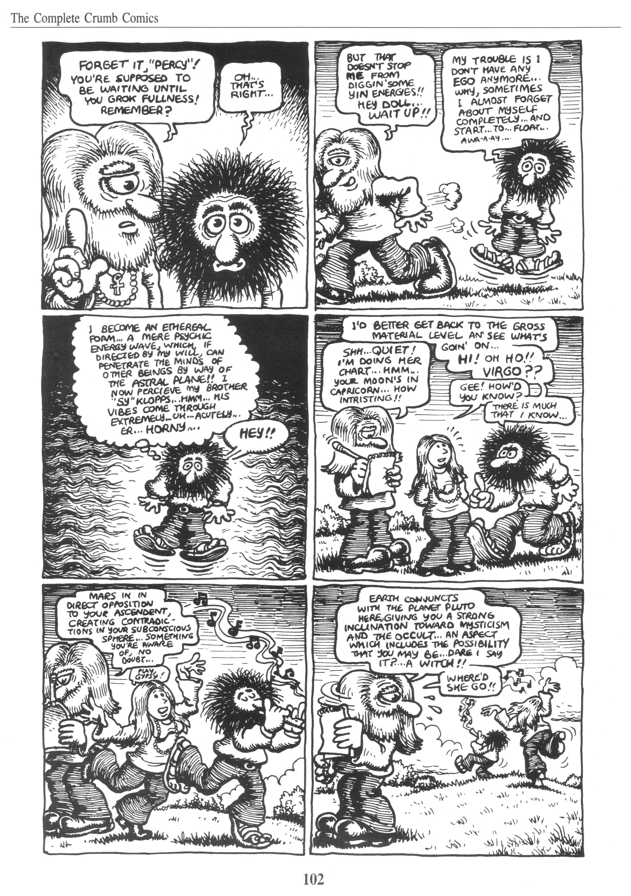 Read online The Complete Crumb Comics comic -  Issue # TPB 6 - 112