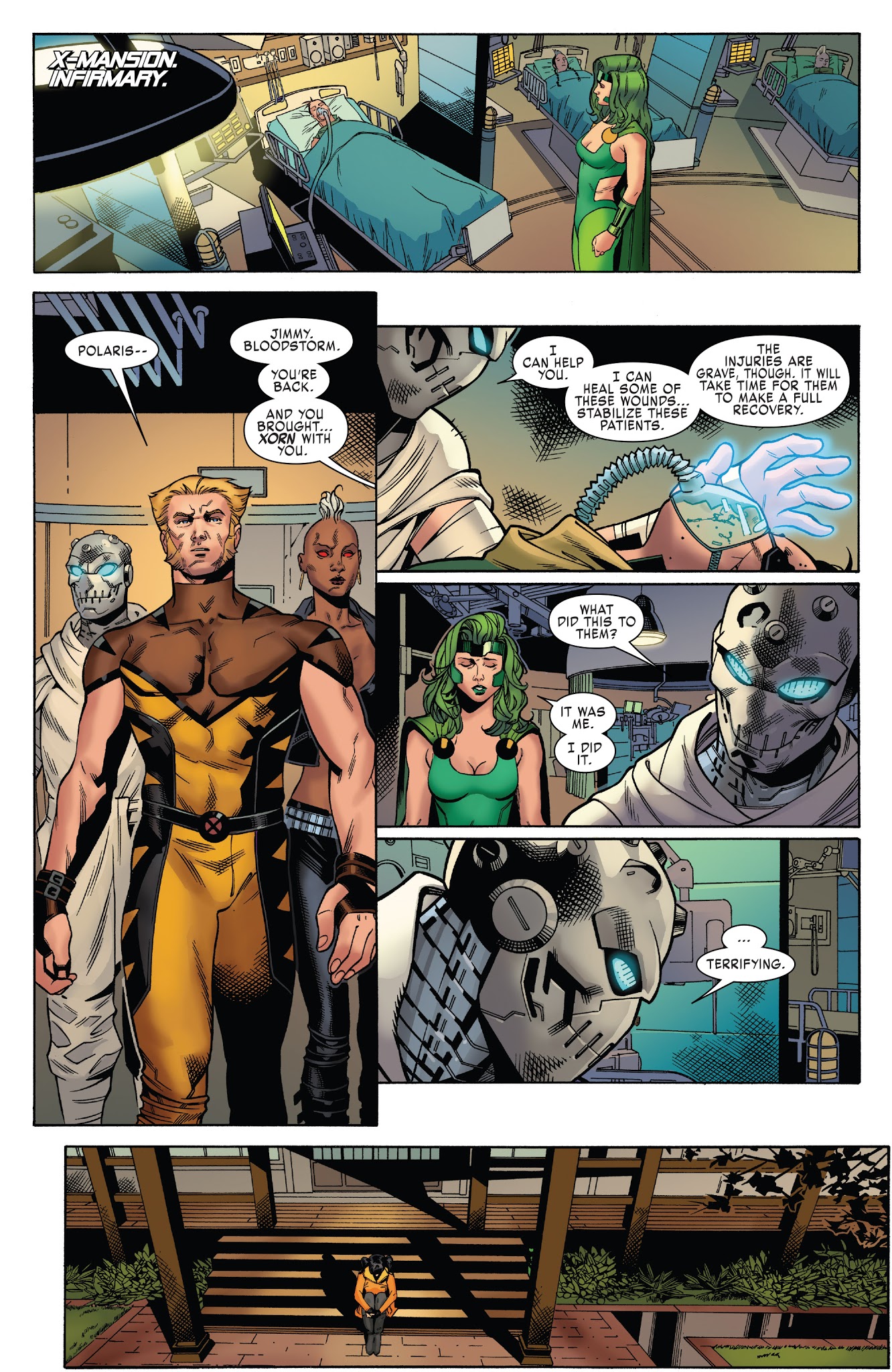 Read online X-Men: Blue comic -  Issue #25 - 17