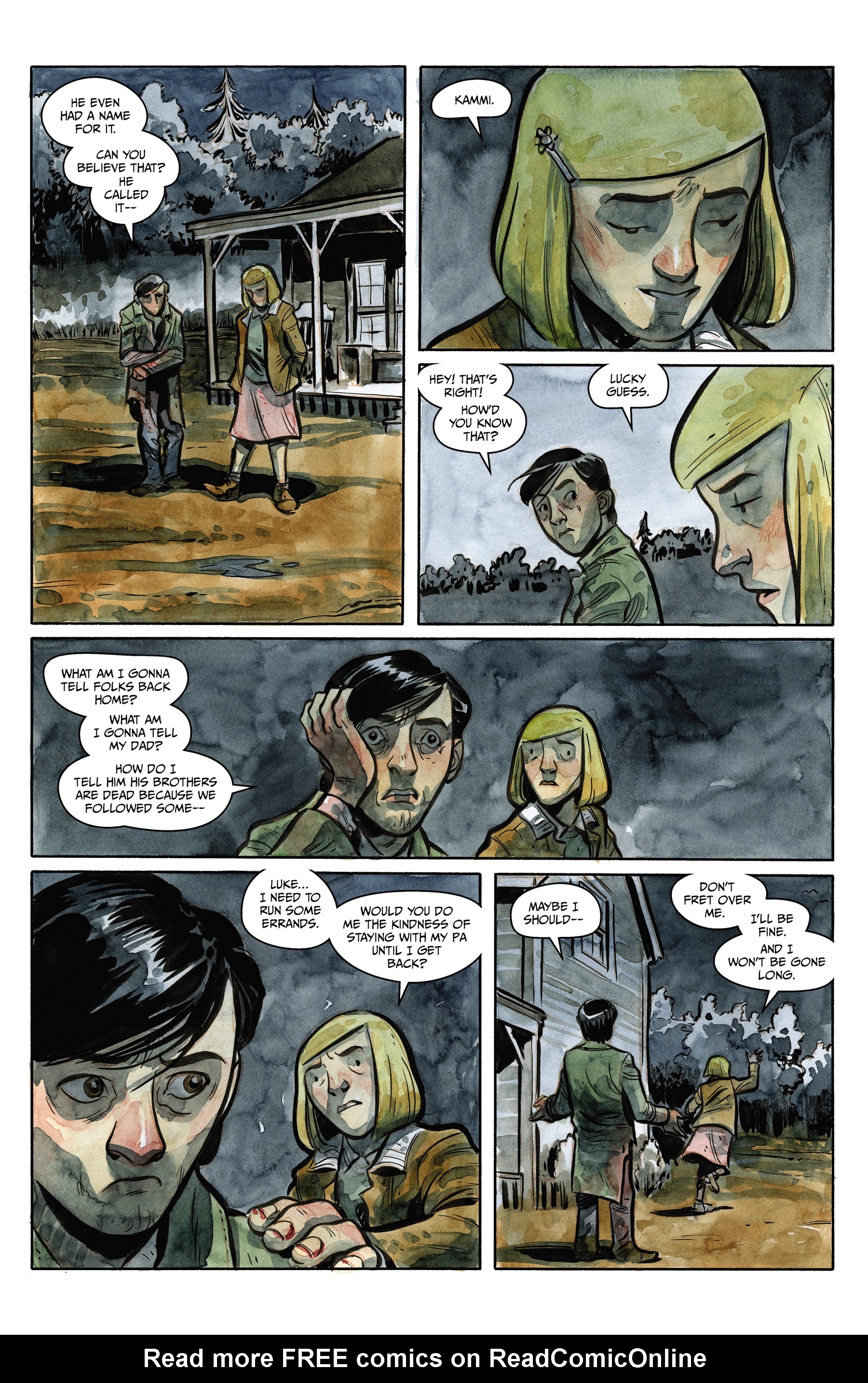 Read online Harrow County comic -  Issue #20 - 18