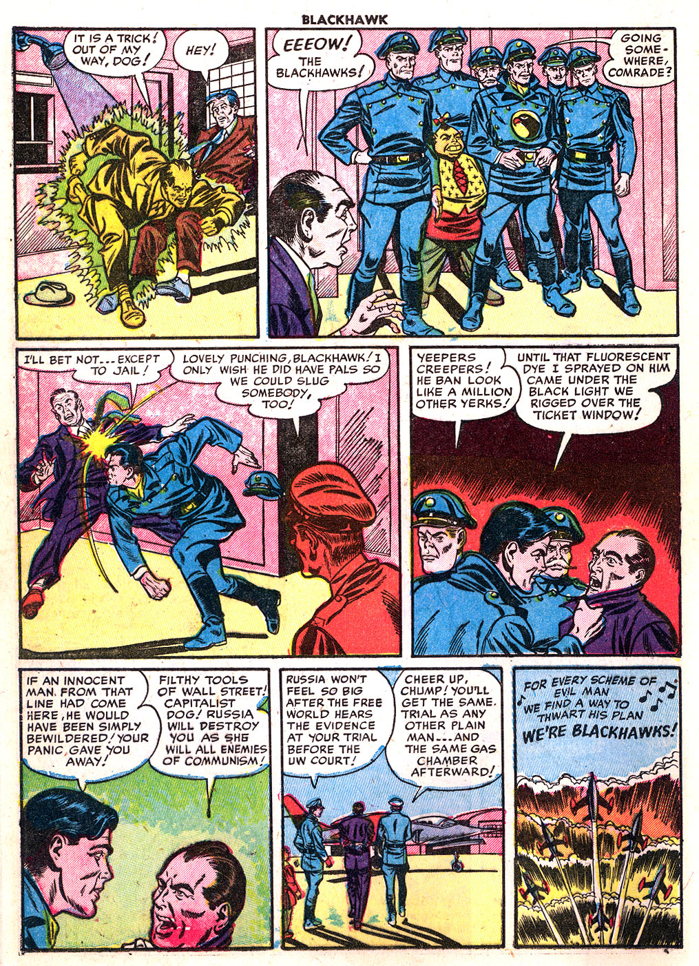 Read online Blackhawk (1957) comic -  Issue #61 - 12