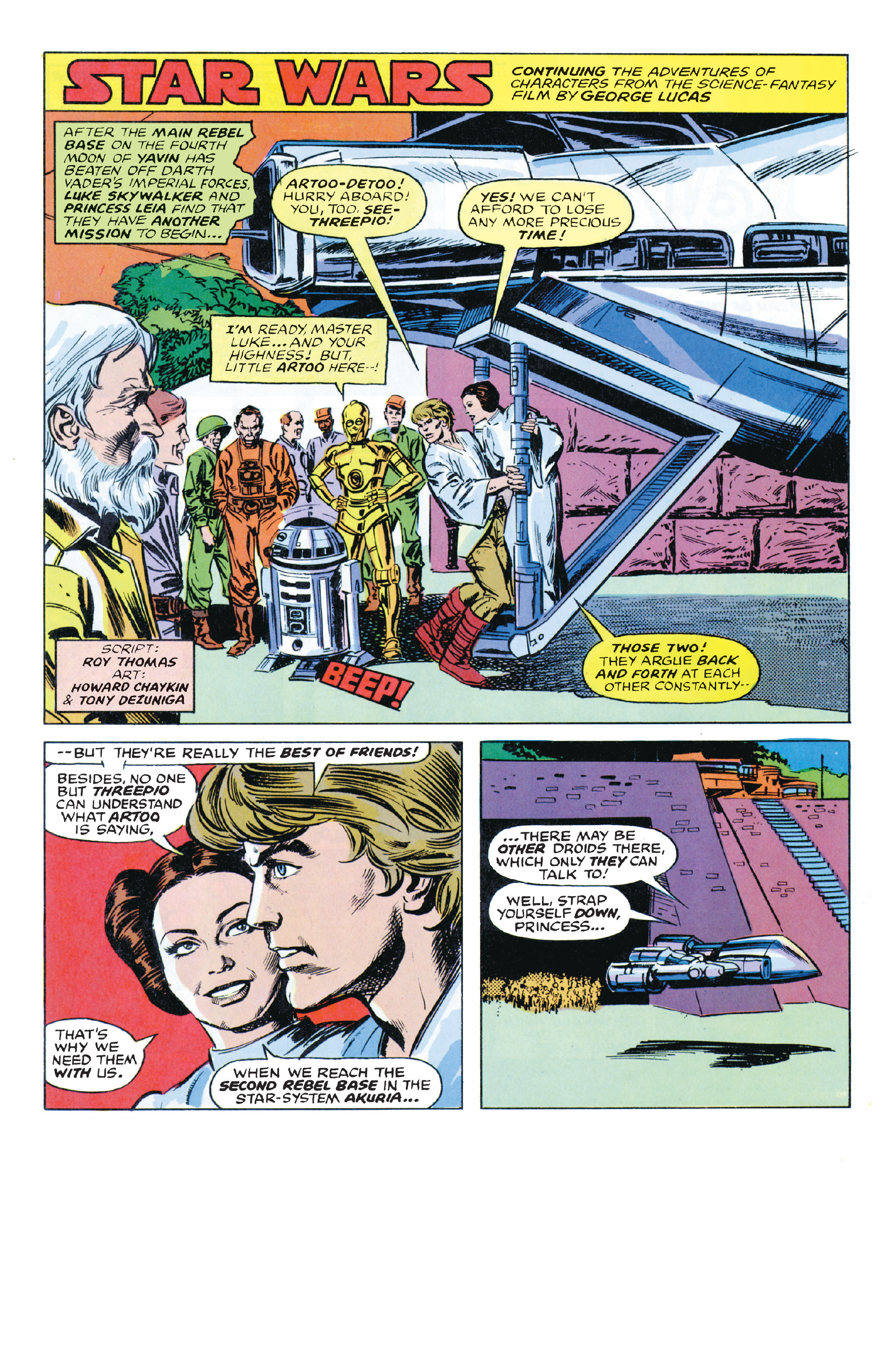 Read online Star Wars Legends: The Original Marvel Years - Epic Collection comic -  Issue # TPB 1 (Part 5) - 22