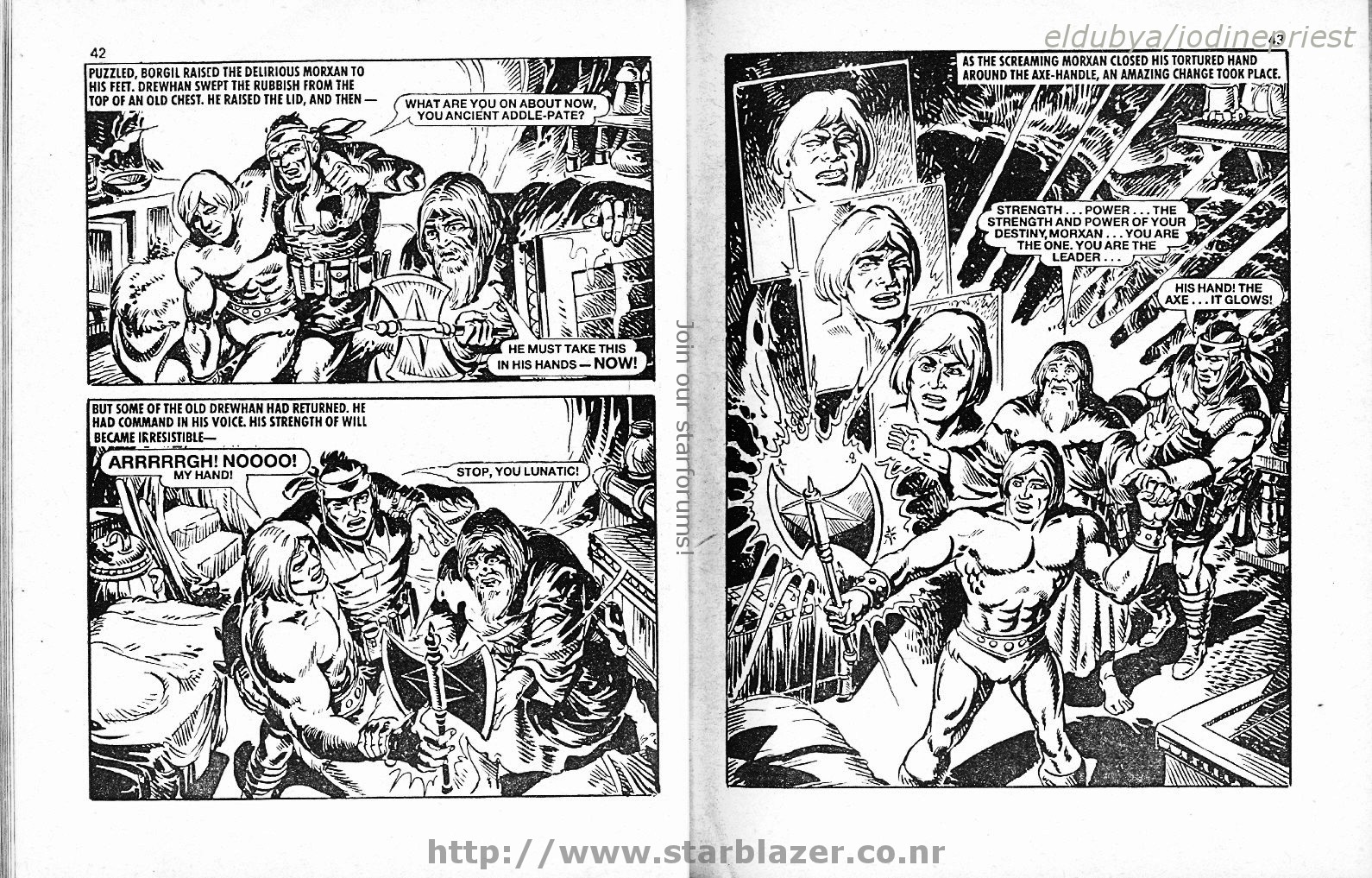 Read online Starblazer comic -  Issue #193 - 23