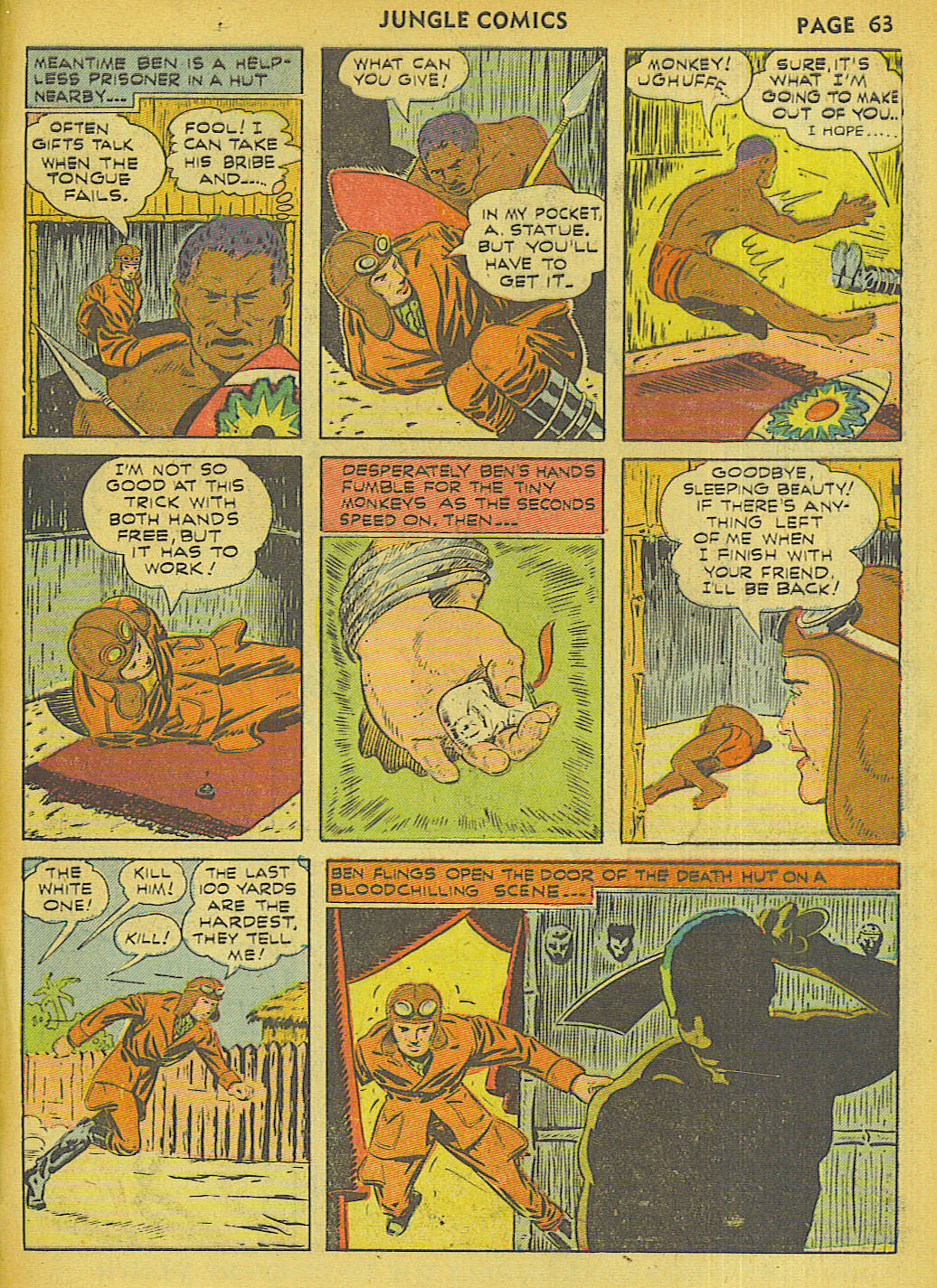 Read online Jungle Comics comic -  Issue #27 - 65