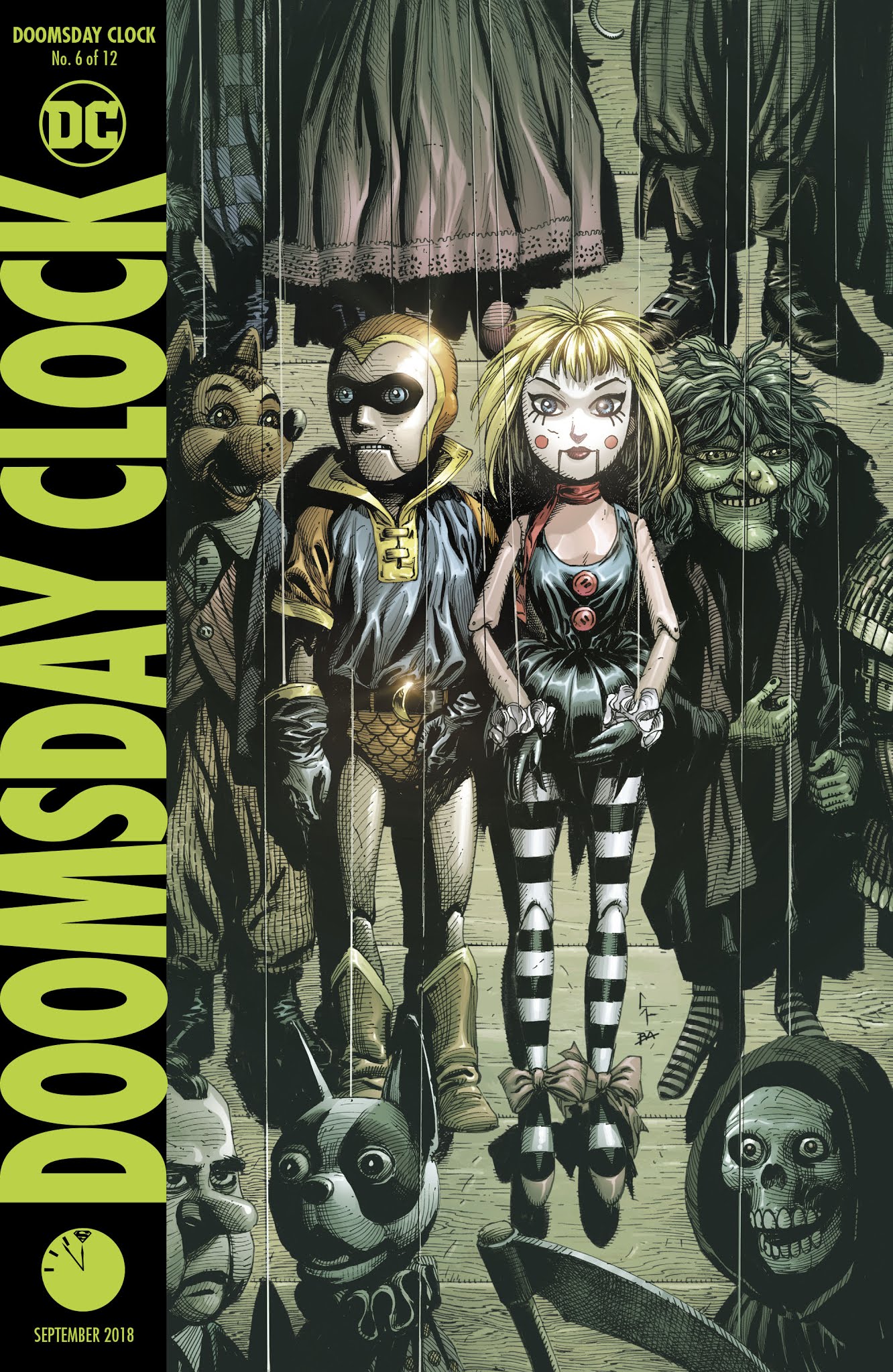 Read online Doomsday Clock comic -  Issue #6 - 1