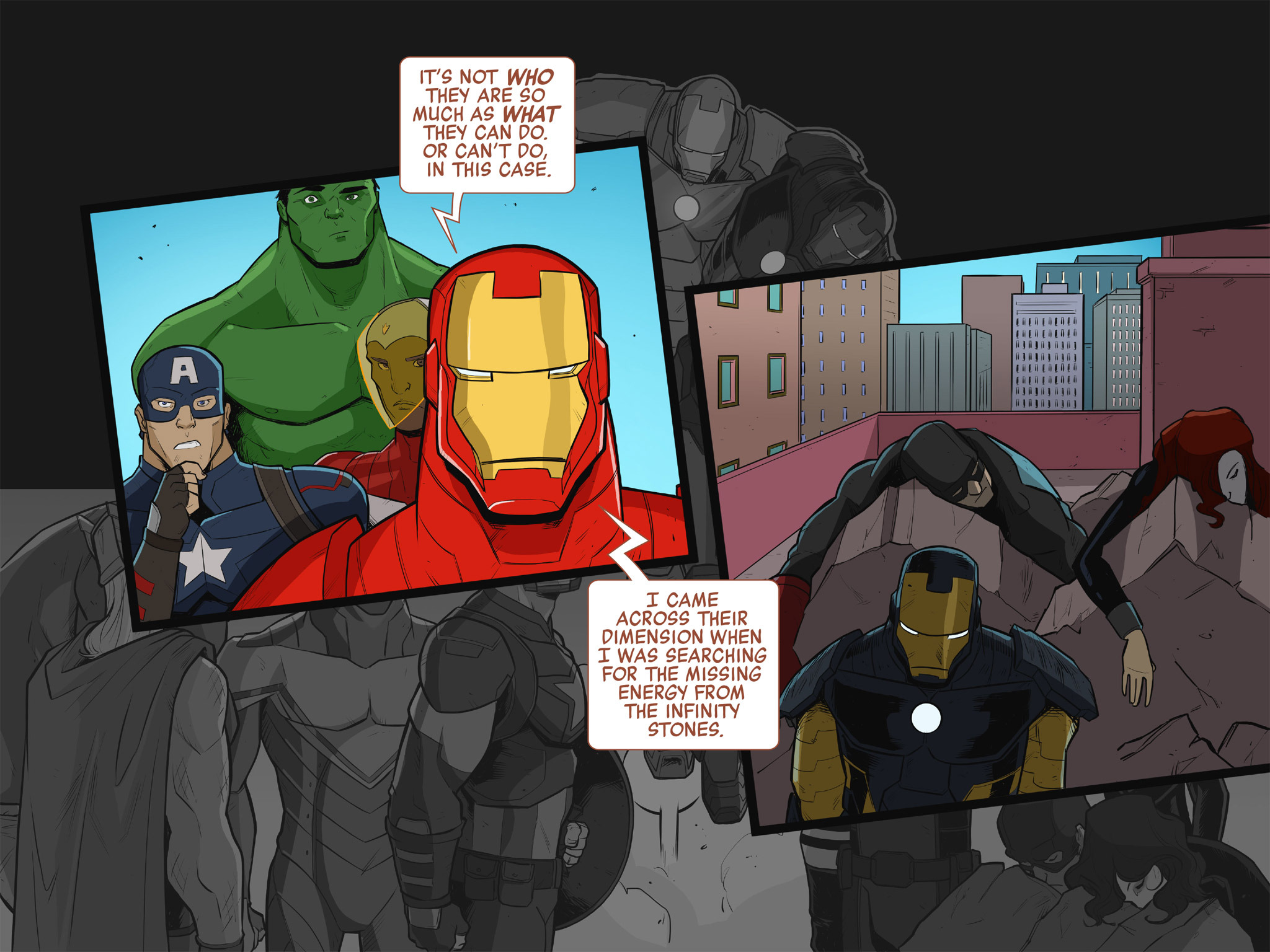 Read online Marvel Universe Avengers Infinite Comic comic -  Issue #2 - 41