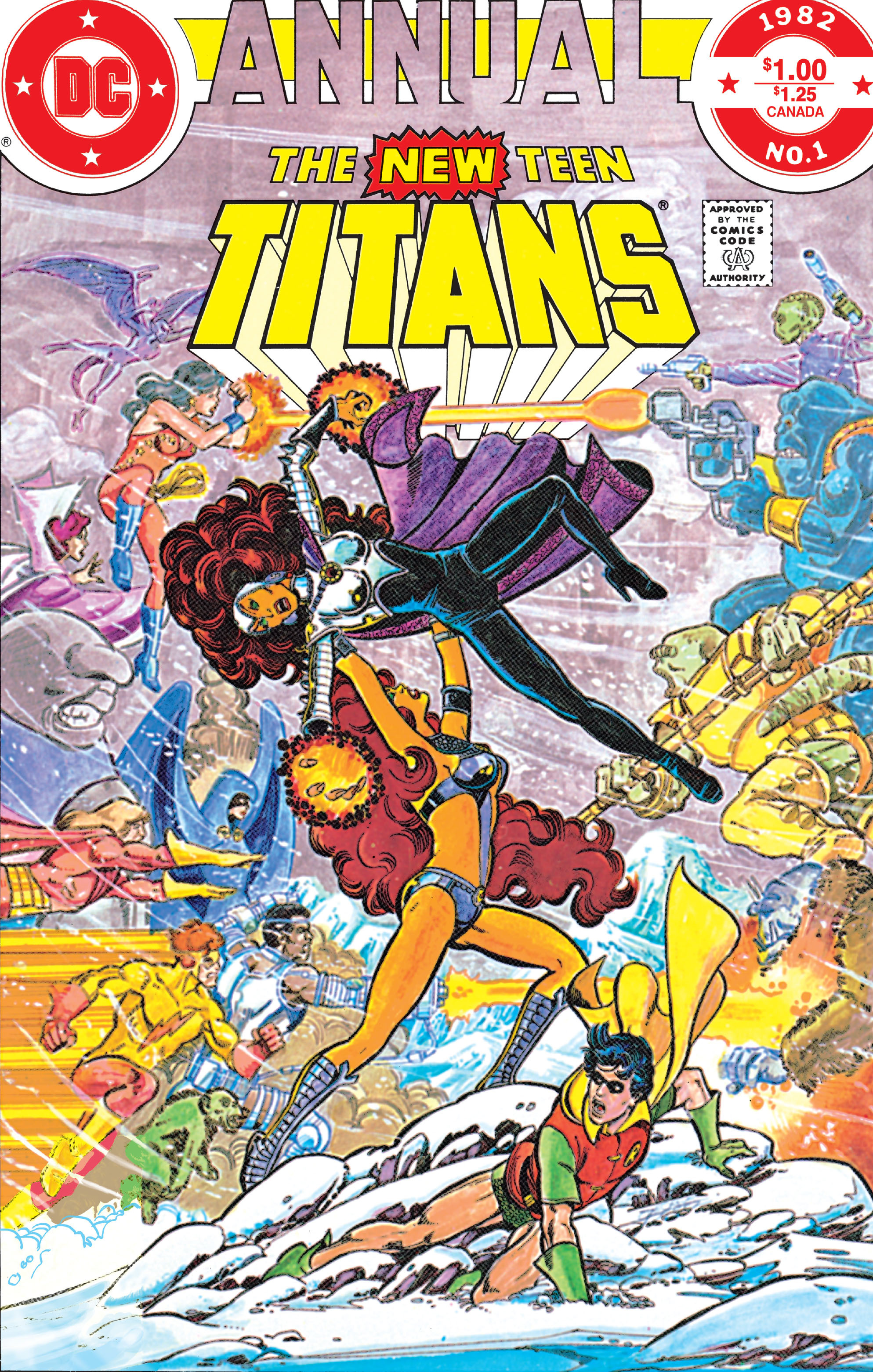 Read online The New Teen Titans (1980) comic -  Issue # _Annual 1 - 1