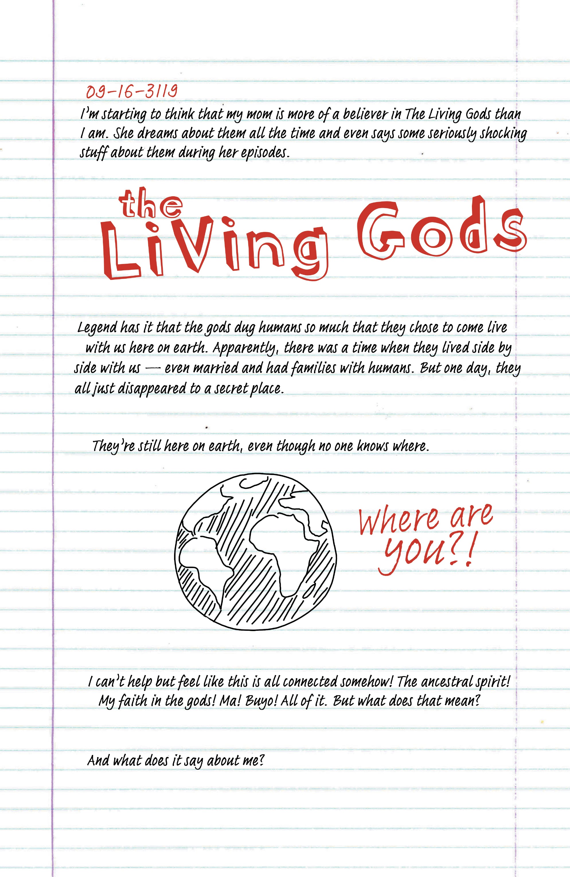 Read online Land of the Living Gods comic -  Issue #1 - 26
