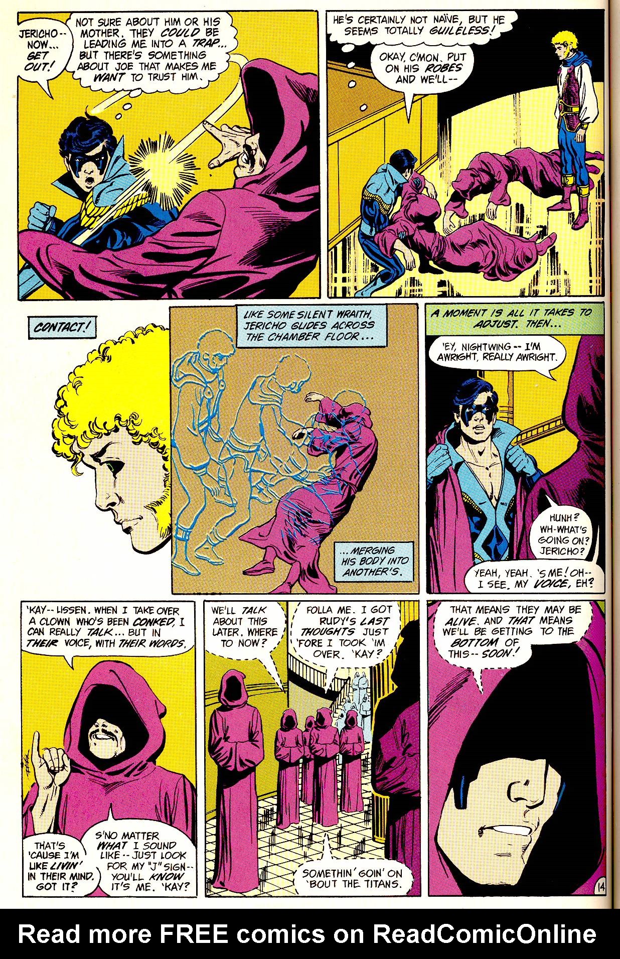 Read online The New Teen Titans: The Judas Contract comic -  Issue # TPB - 158