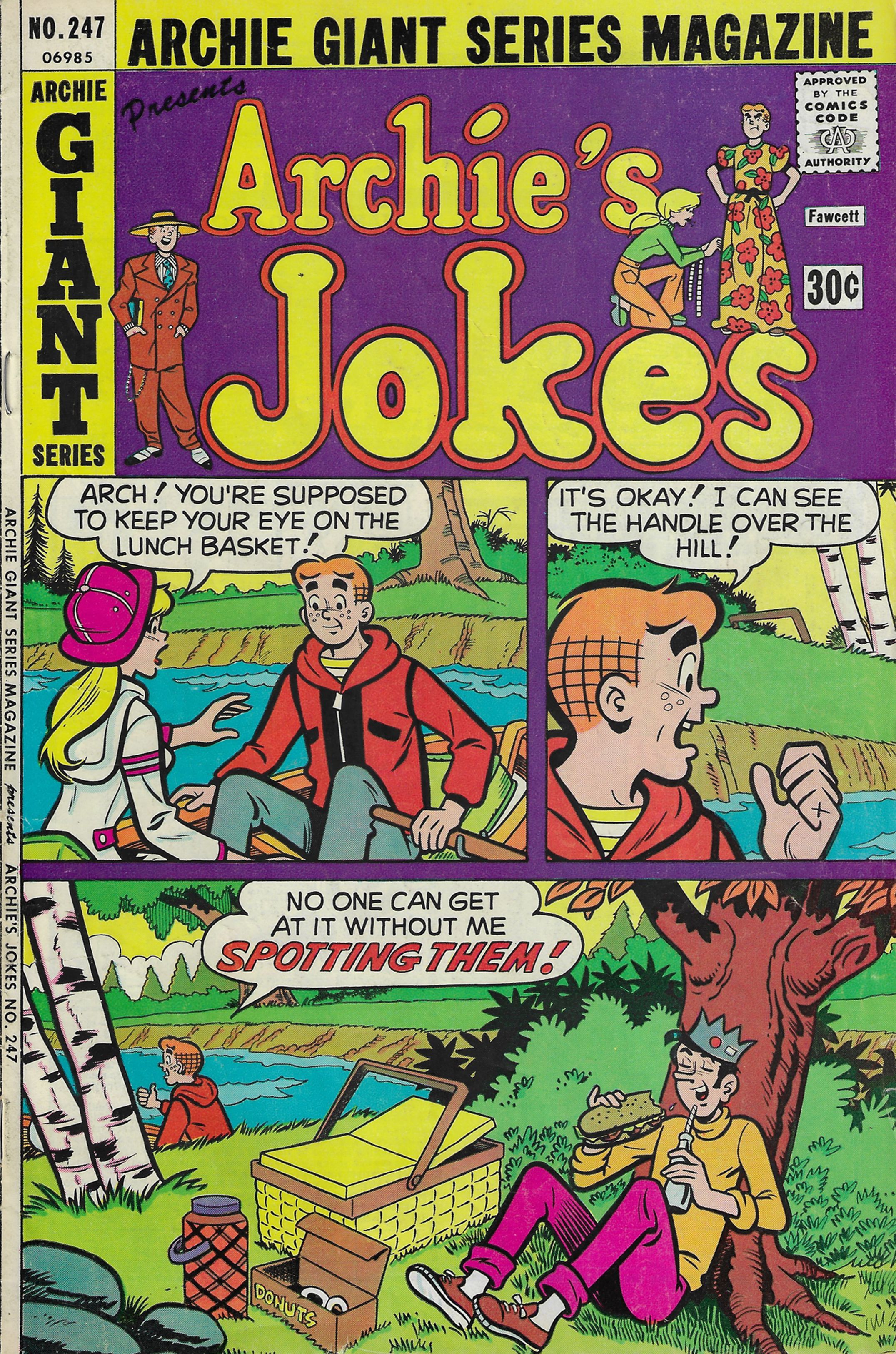 Read online Archie Giant Series Magazine comic -  Issue #247 - 1