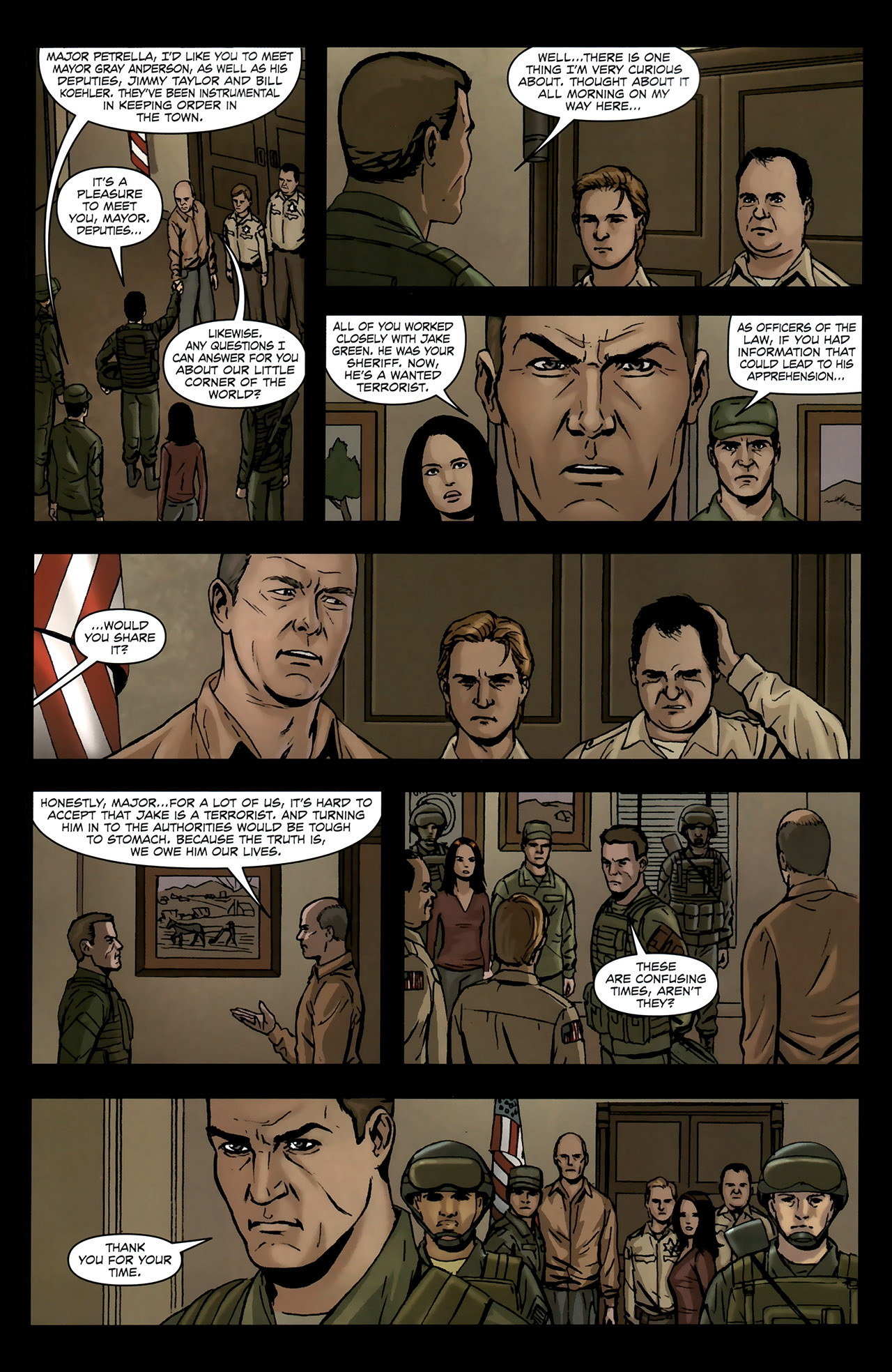 Read online Jericho comic -  Issue #2 - 11