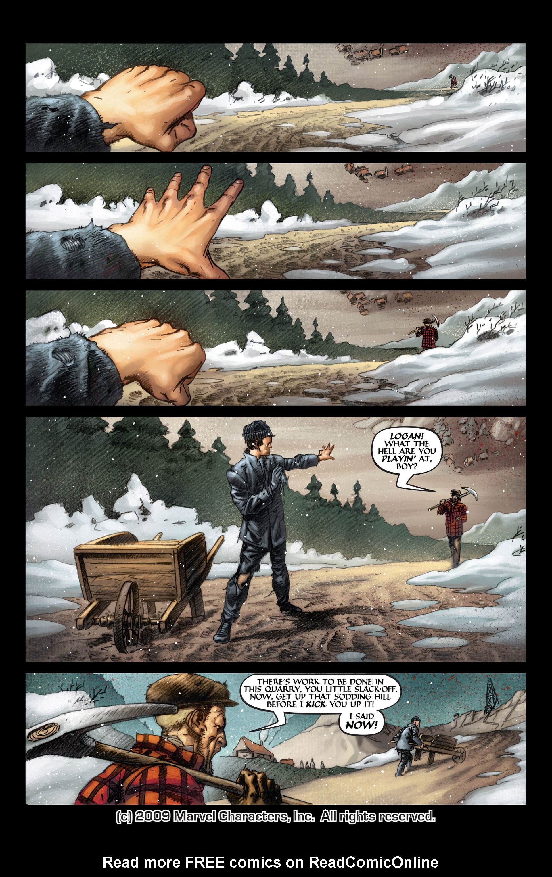 Read online Wolverine: The Origin comic -  Issue #4 - 2