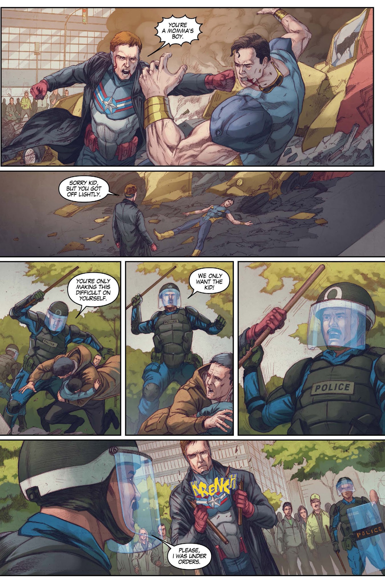 Read online A1: Odyssey comic -  Issue #6 - 4