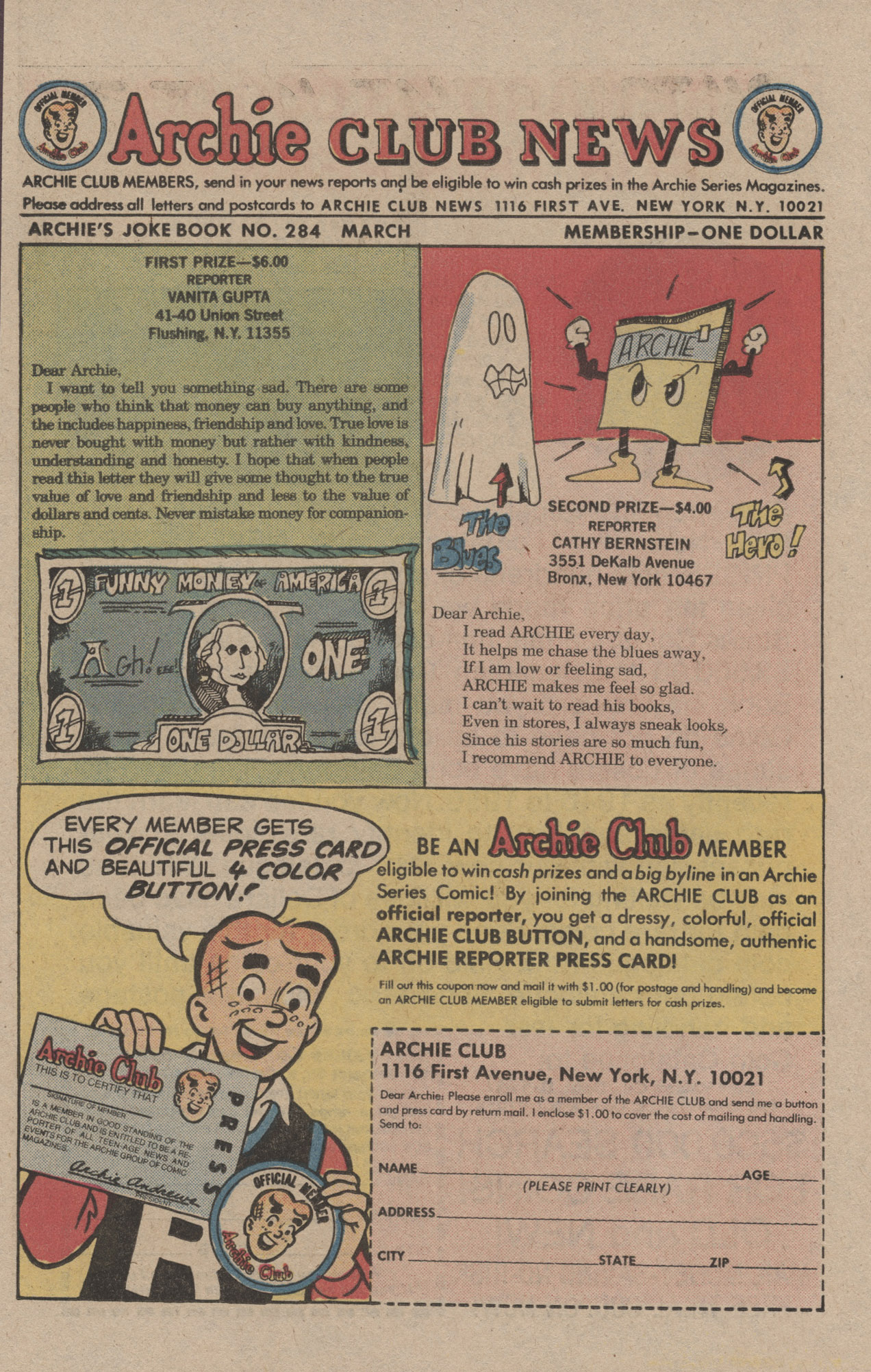 Read online Archie's Joke Book Magazine comic -  Issue #284 - 26