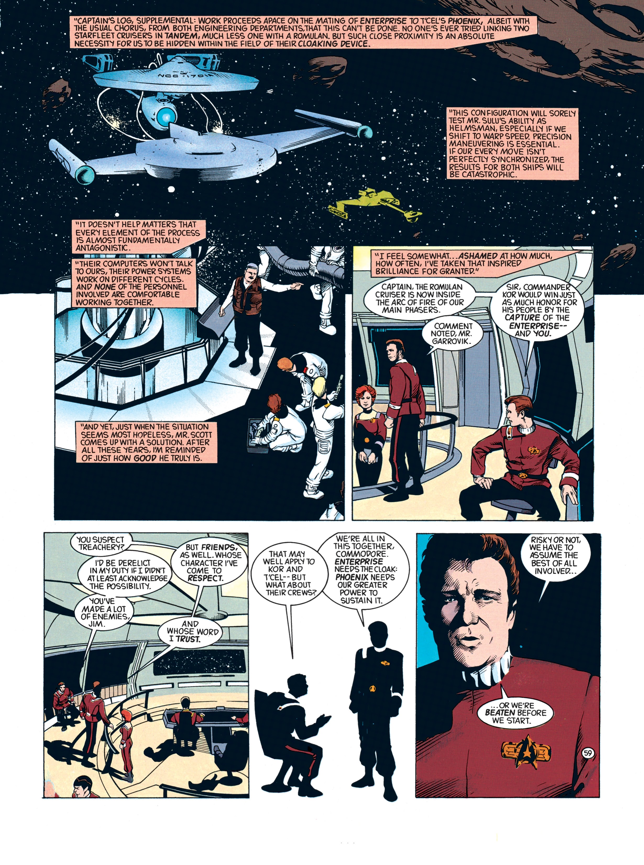 Read online Star Trek: Debt of Honor Facsimile Edition comic -  Issue # TPB - 62