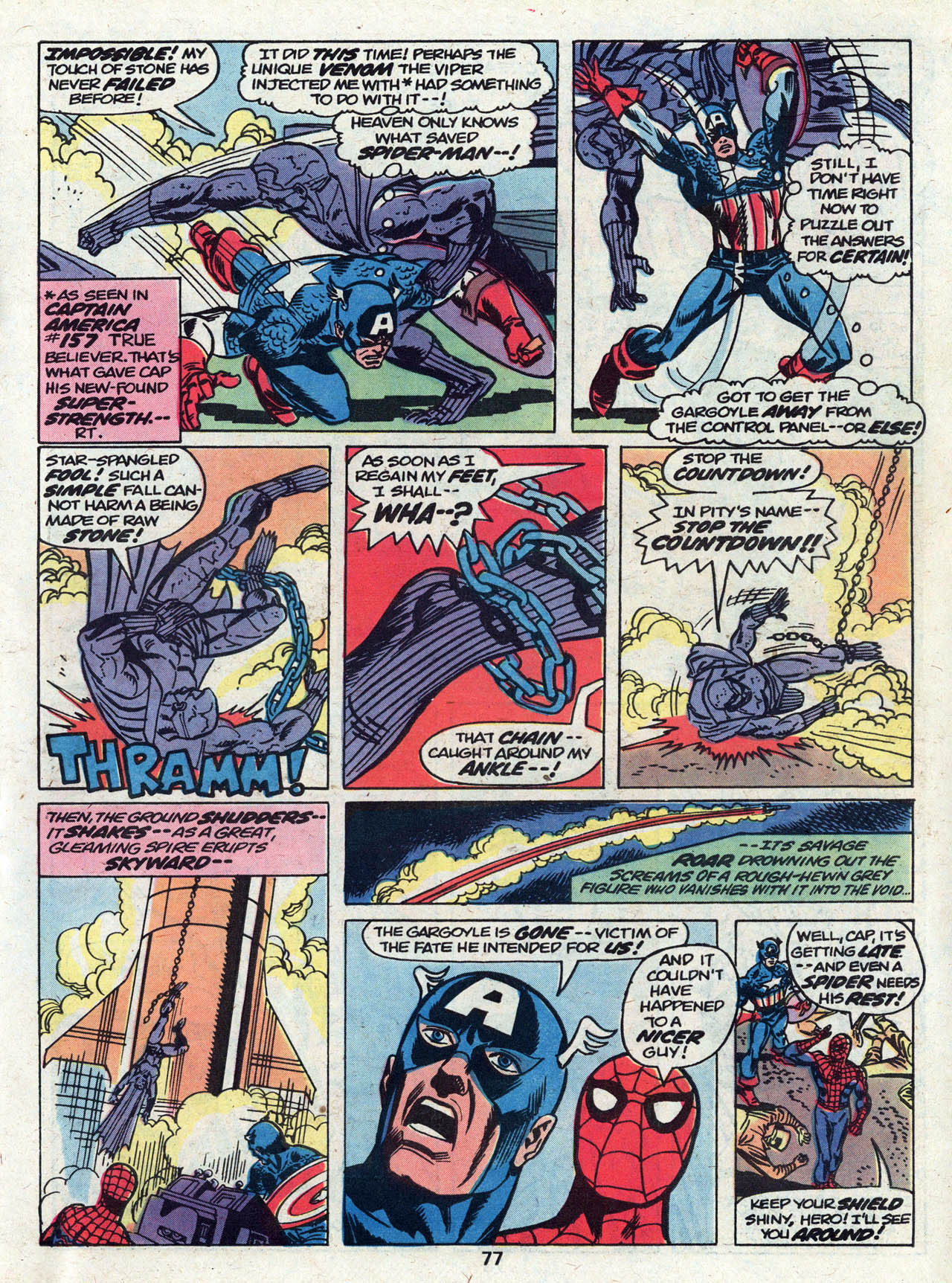 Read online Marvel Treasury Edition comic -  Issue #22 - 76
