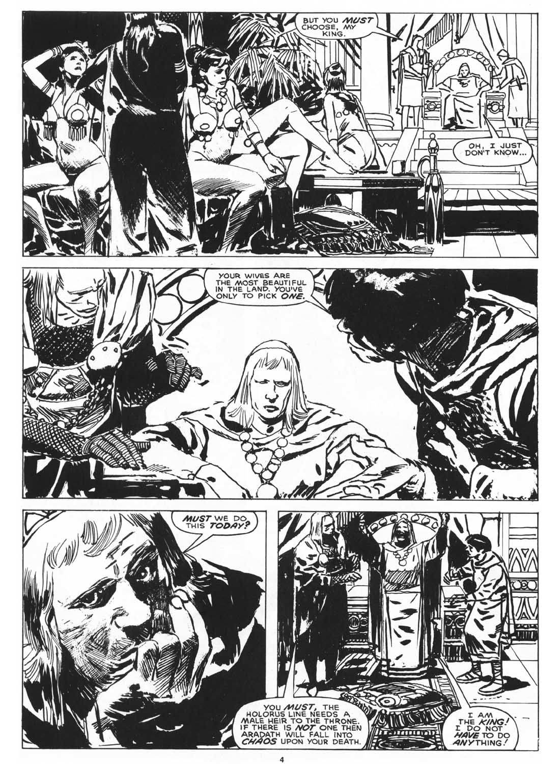 Read online The Savage Sword Of Conan comic -  Issue #162 - 6