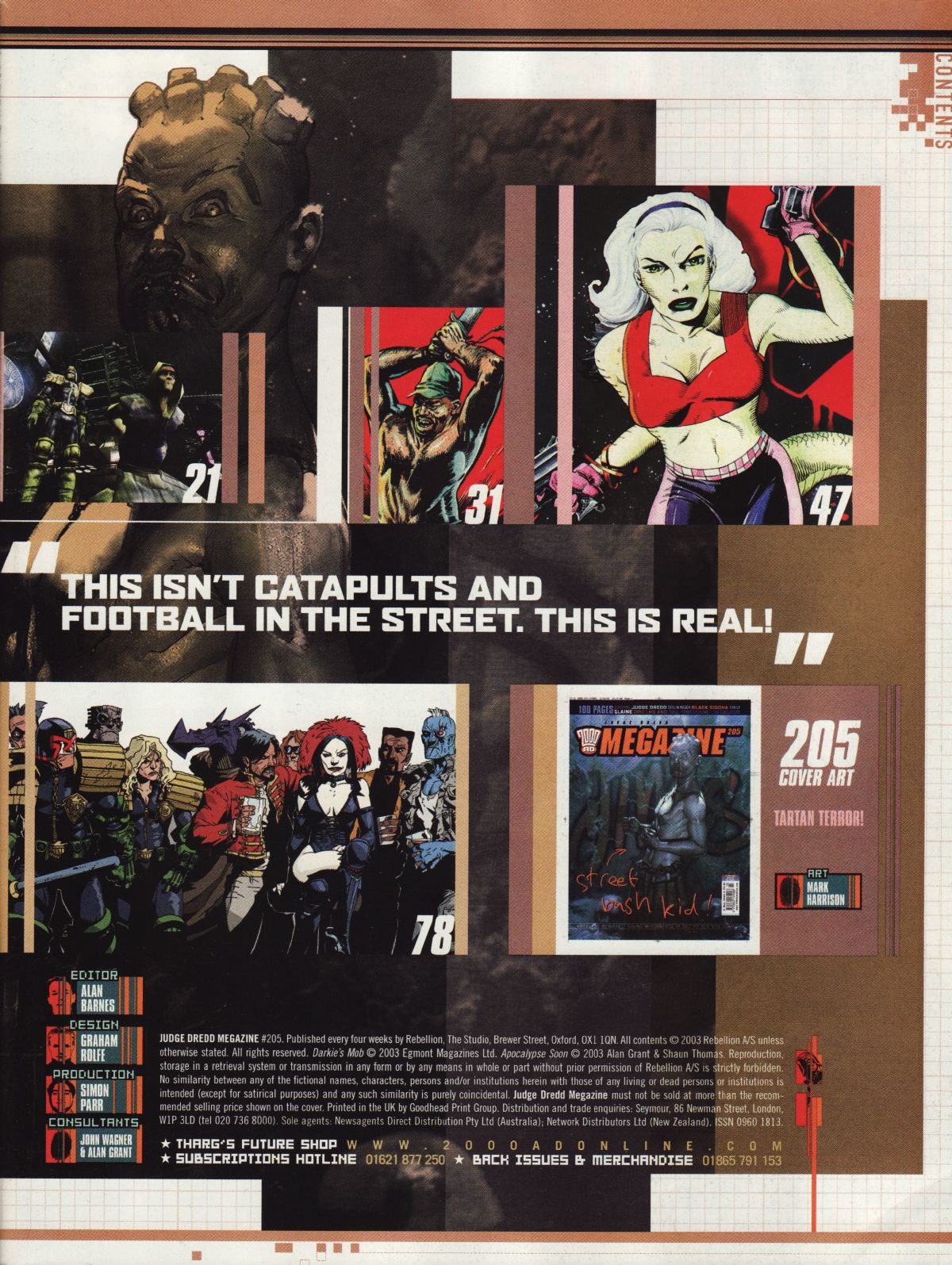 Read online Judge Dredd Megazine (Vol. 5) comic -  Issue #205 - 3