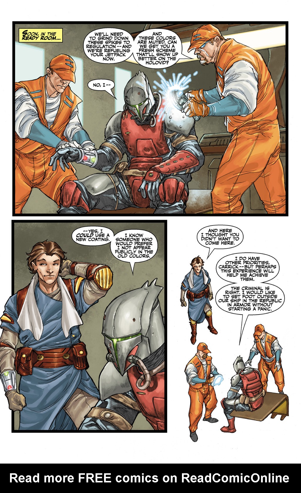 Read online Star Wars: Knights Of The Old Republic comic -  Issue #39 - 22