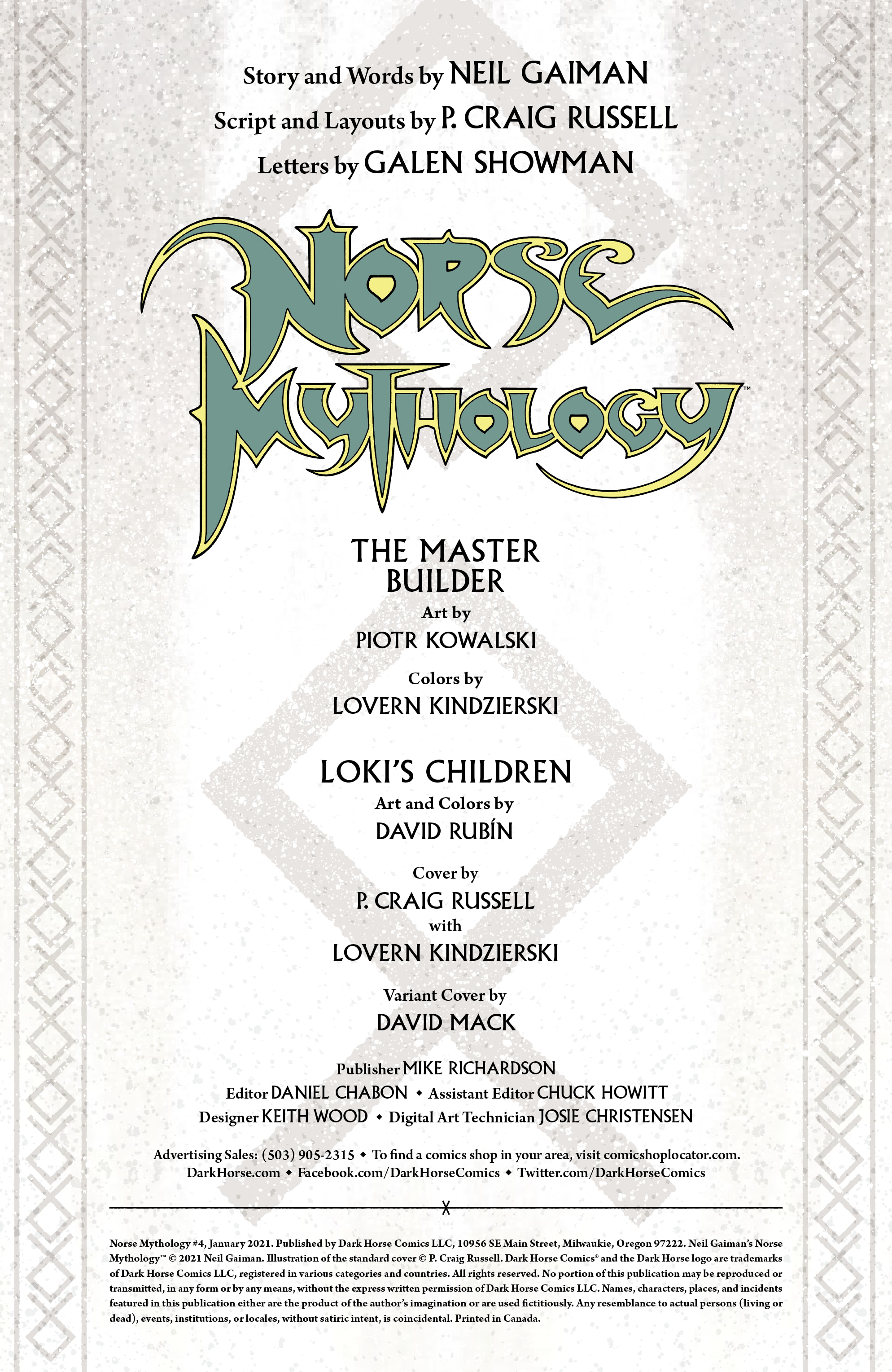 Read online Norse Mythology comic -  Issue #4 - 2