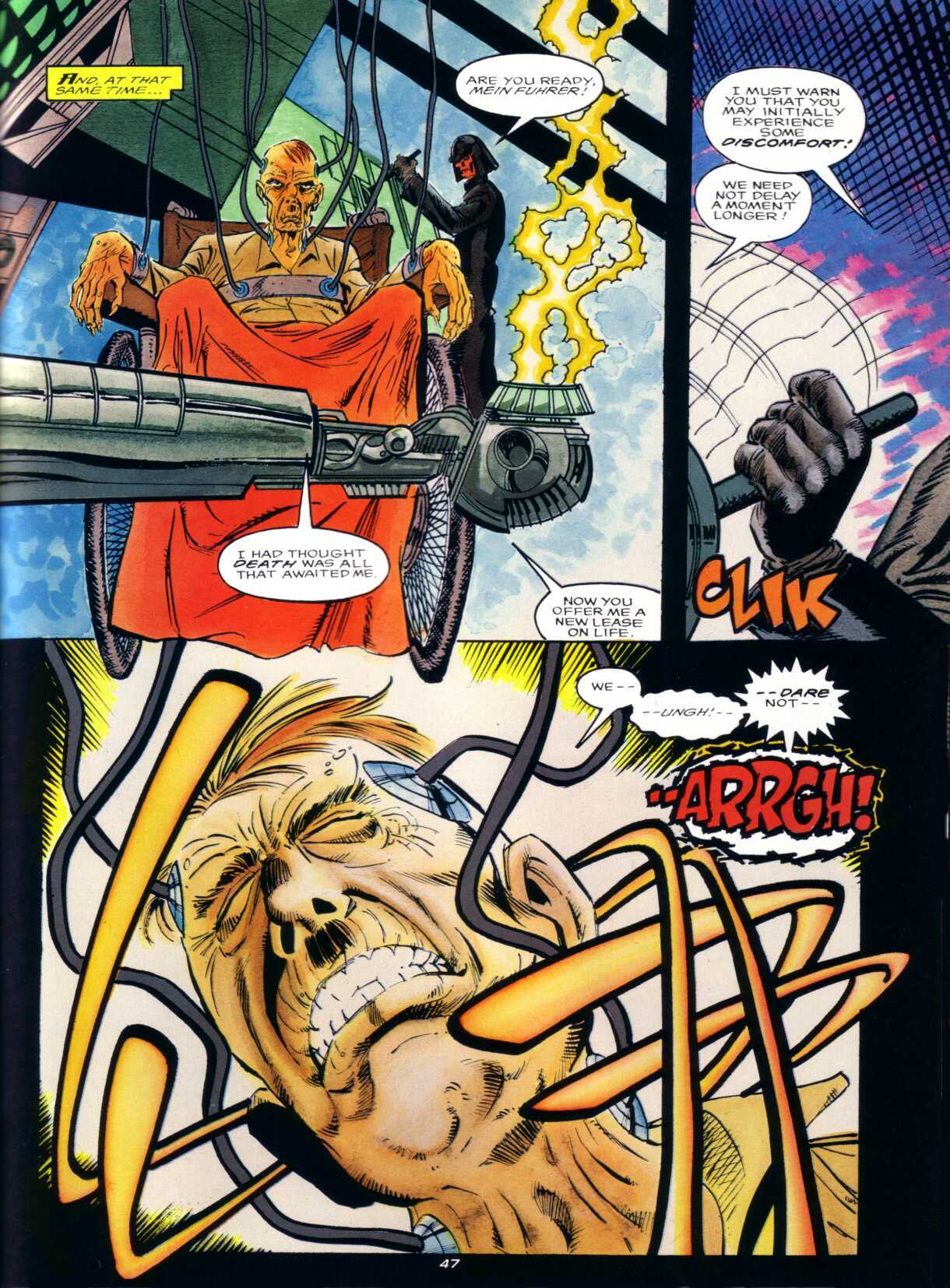 Read online Marvel Graphic Novel comic -  Issue #66 - Excalibur - Weird War III - 46