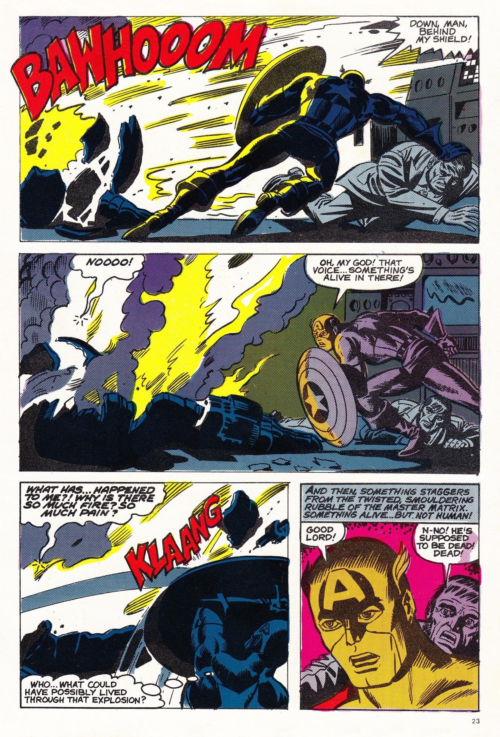 Read online Captain America (1981) comic -  Issue #55 - 22