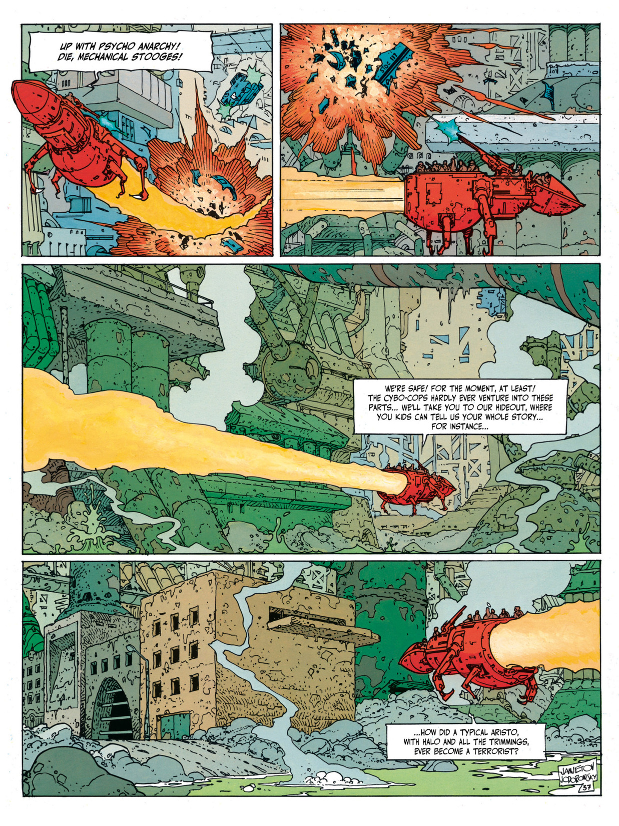 Read online Before the Incal comic -  Issue #4 - 40