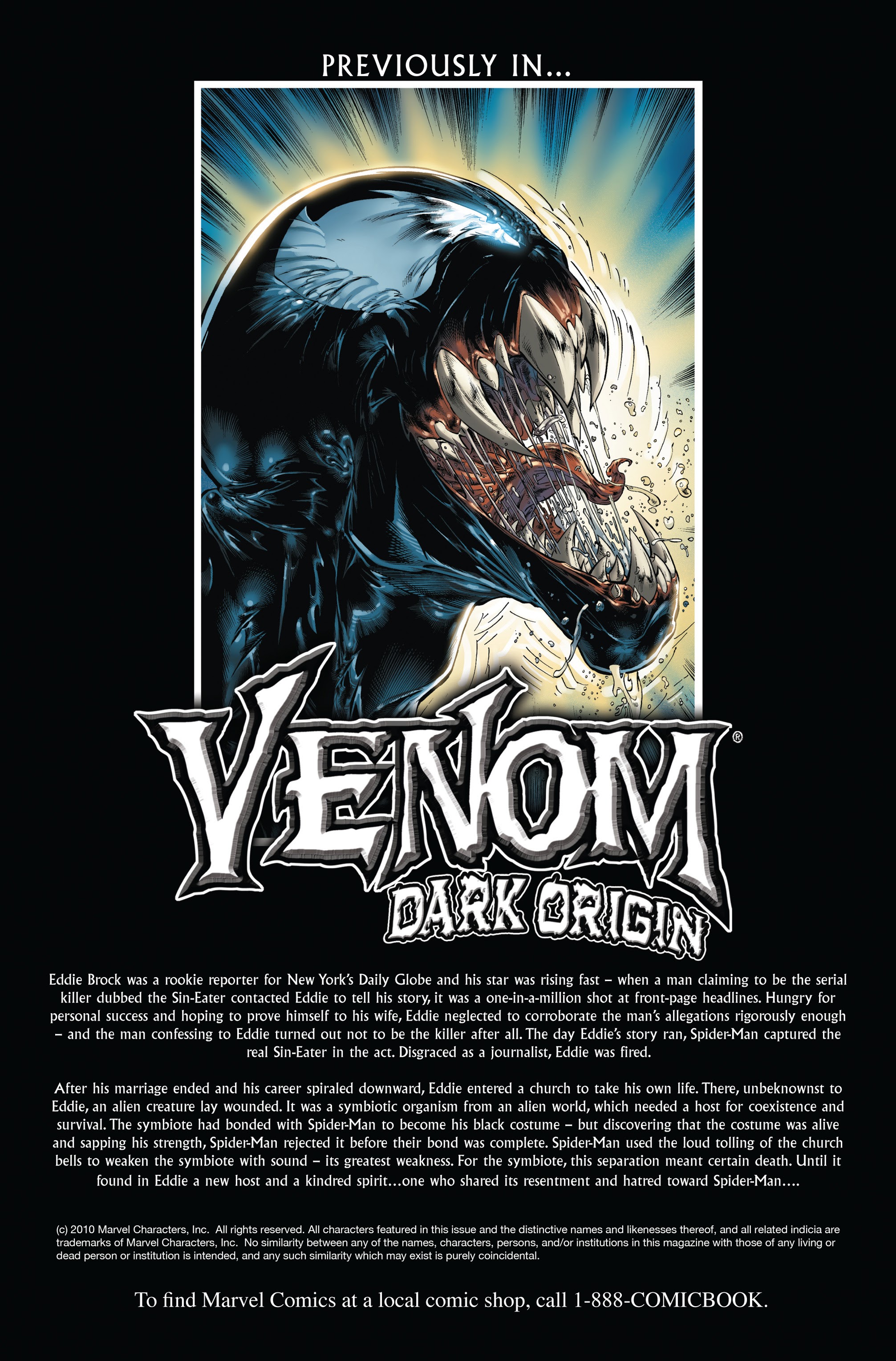 Read online Venom: Dark Origin comic -  Issue # _TPB - 95
