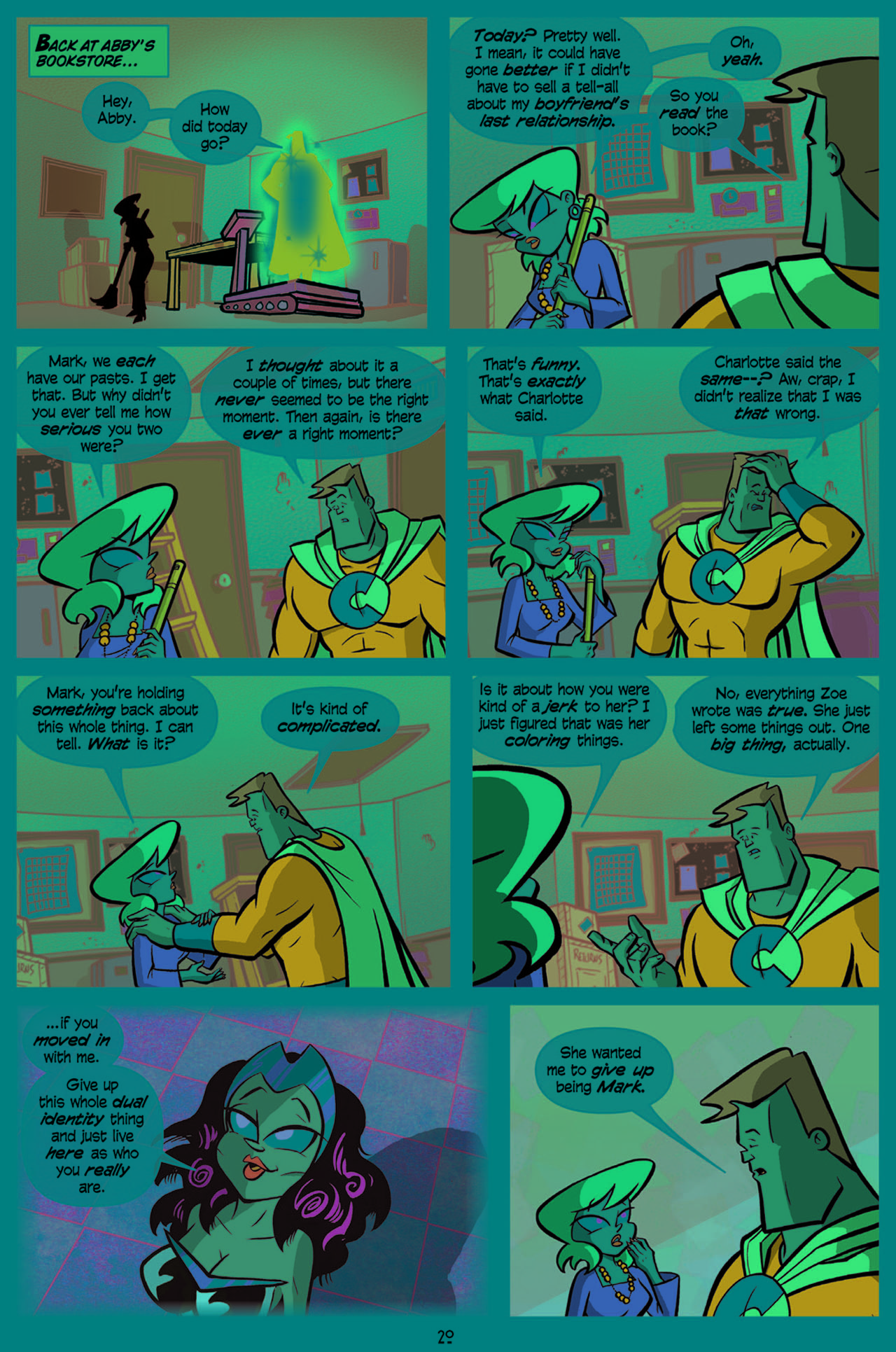 Read online Love and Capes comic -  Issue #6 - 22