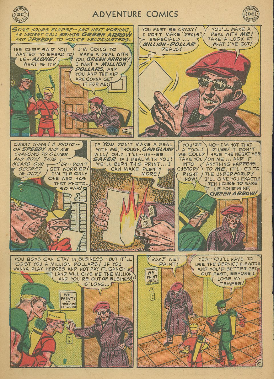 Read online Adventure Comics (1938) comic -  Issue #205 - 32