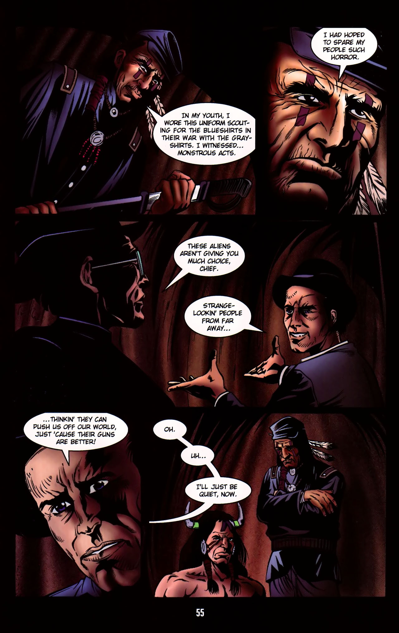 Read online Cowboys & Aliens comic -  Issue # TPB - 64