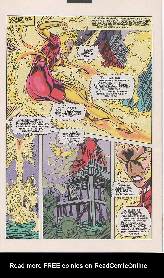 Read online Excalibur (1988) comic -  Issue #72 - 17